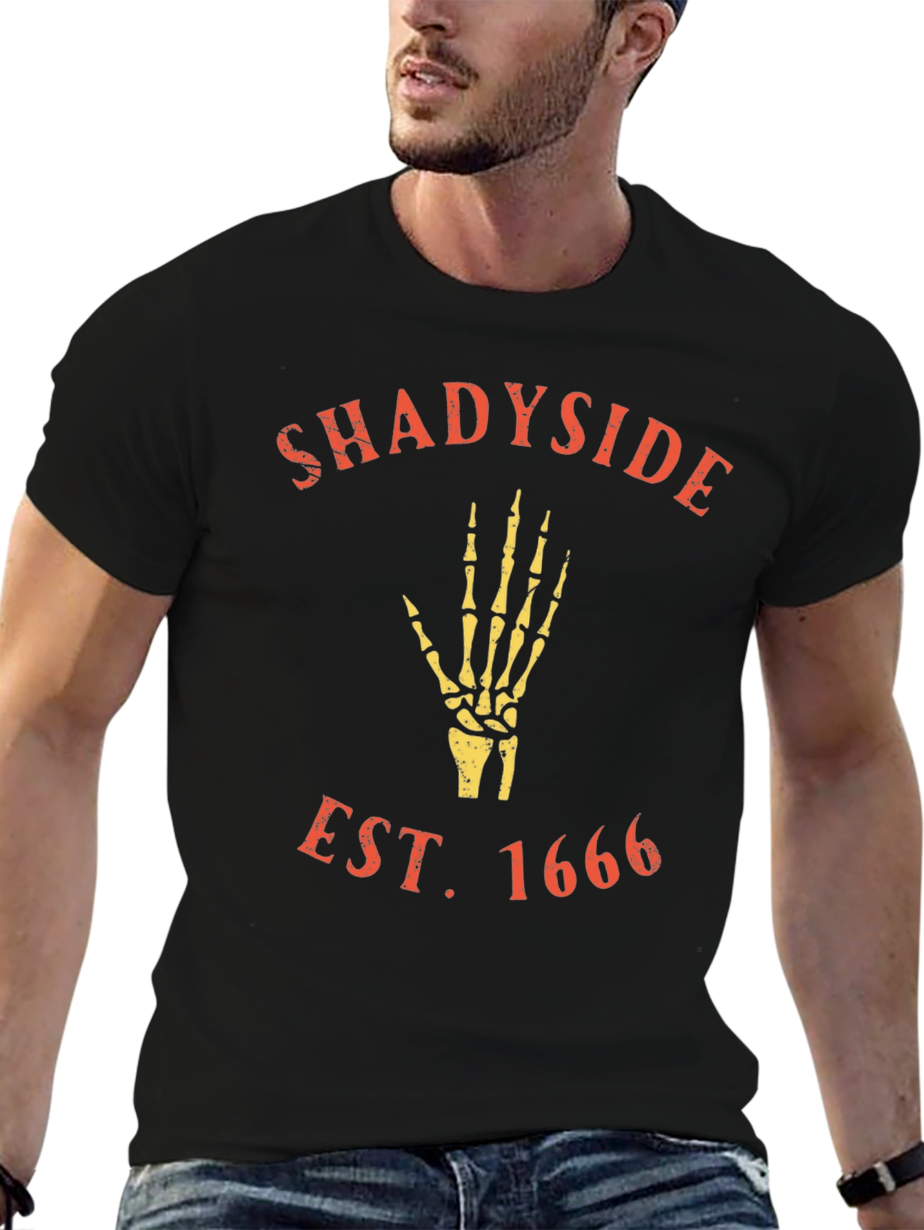 Black Shadyside Est. 1666 Graphic Tee view 6