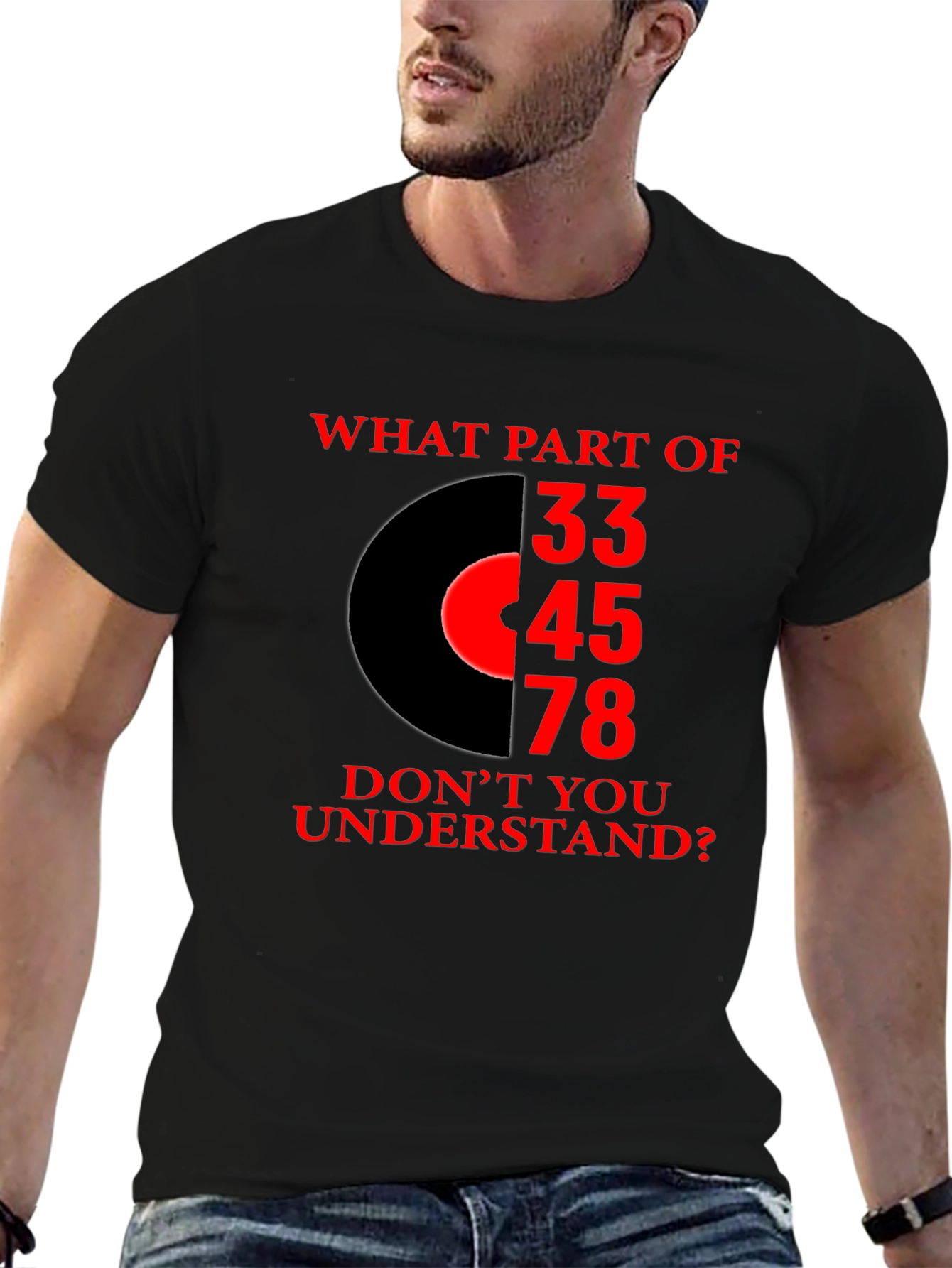 Black Vinyl Speed T-Shirt: What Part Don't You Get? view 6
