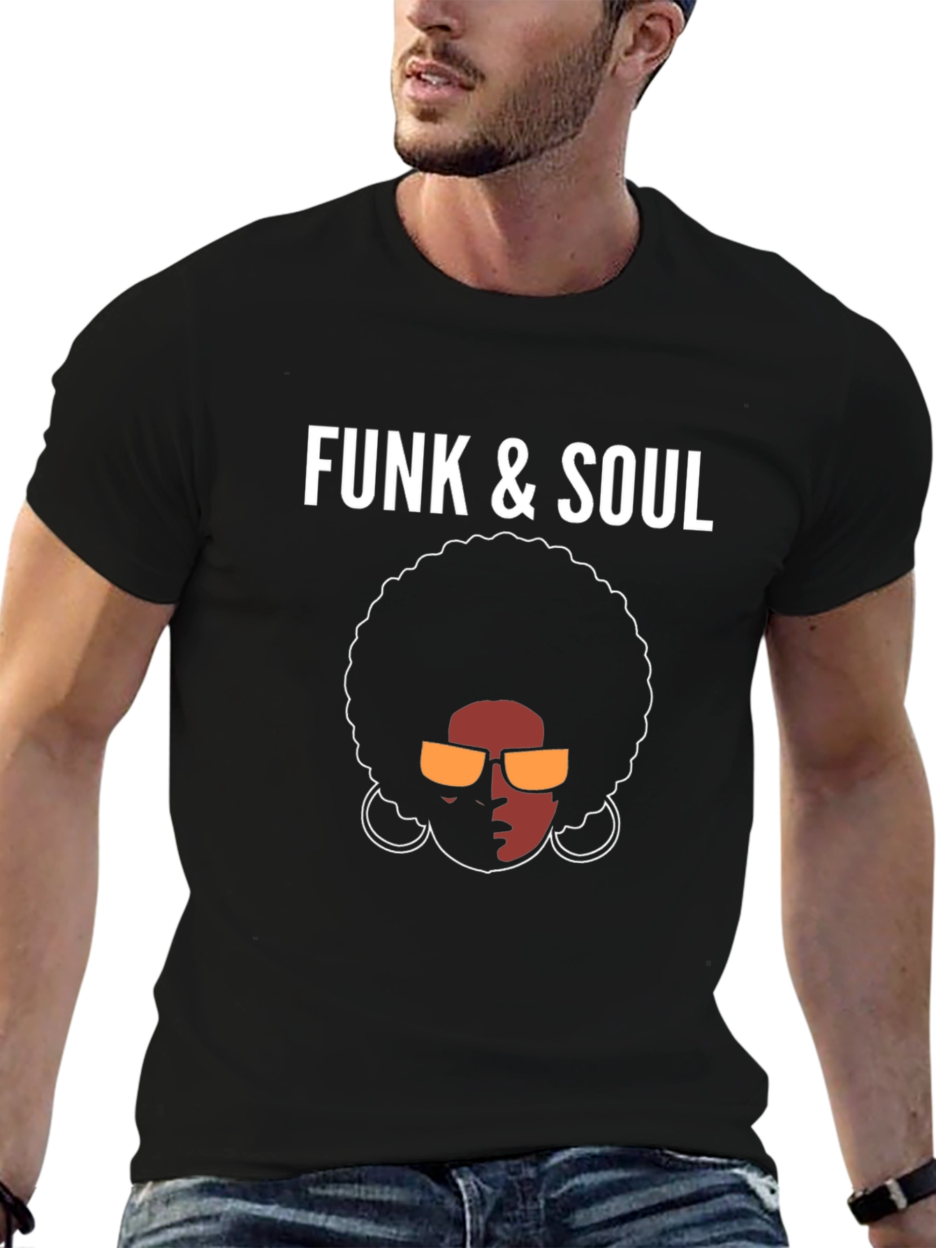 Black Funk & Soul Graphic Tee view 6