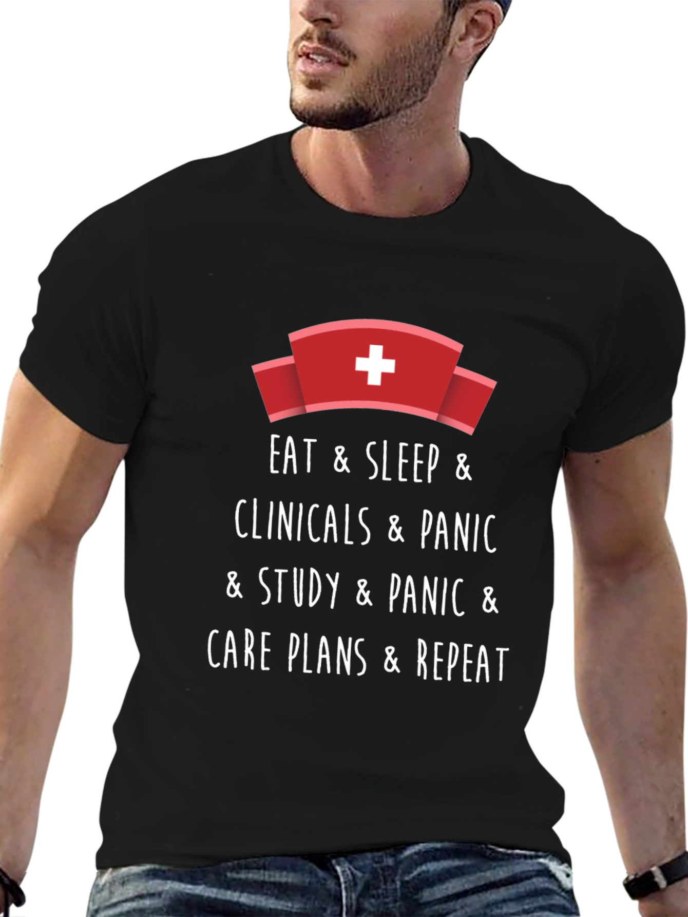 Nurse Life T-Shirt - Eat Sleep Clinicals - 6
