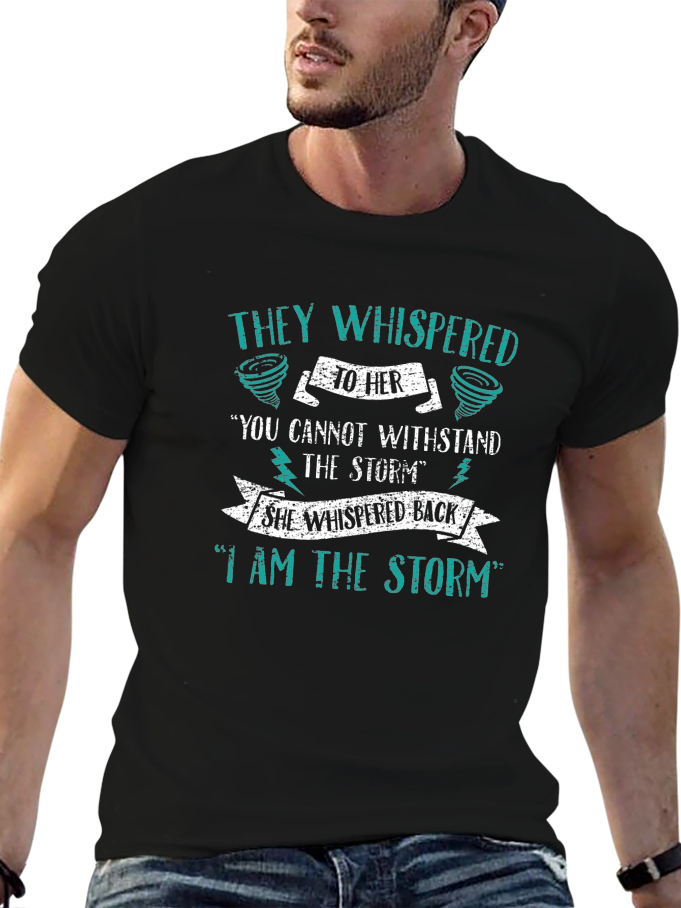 I Am The Storm Graphic T-Shirt - 6