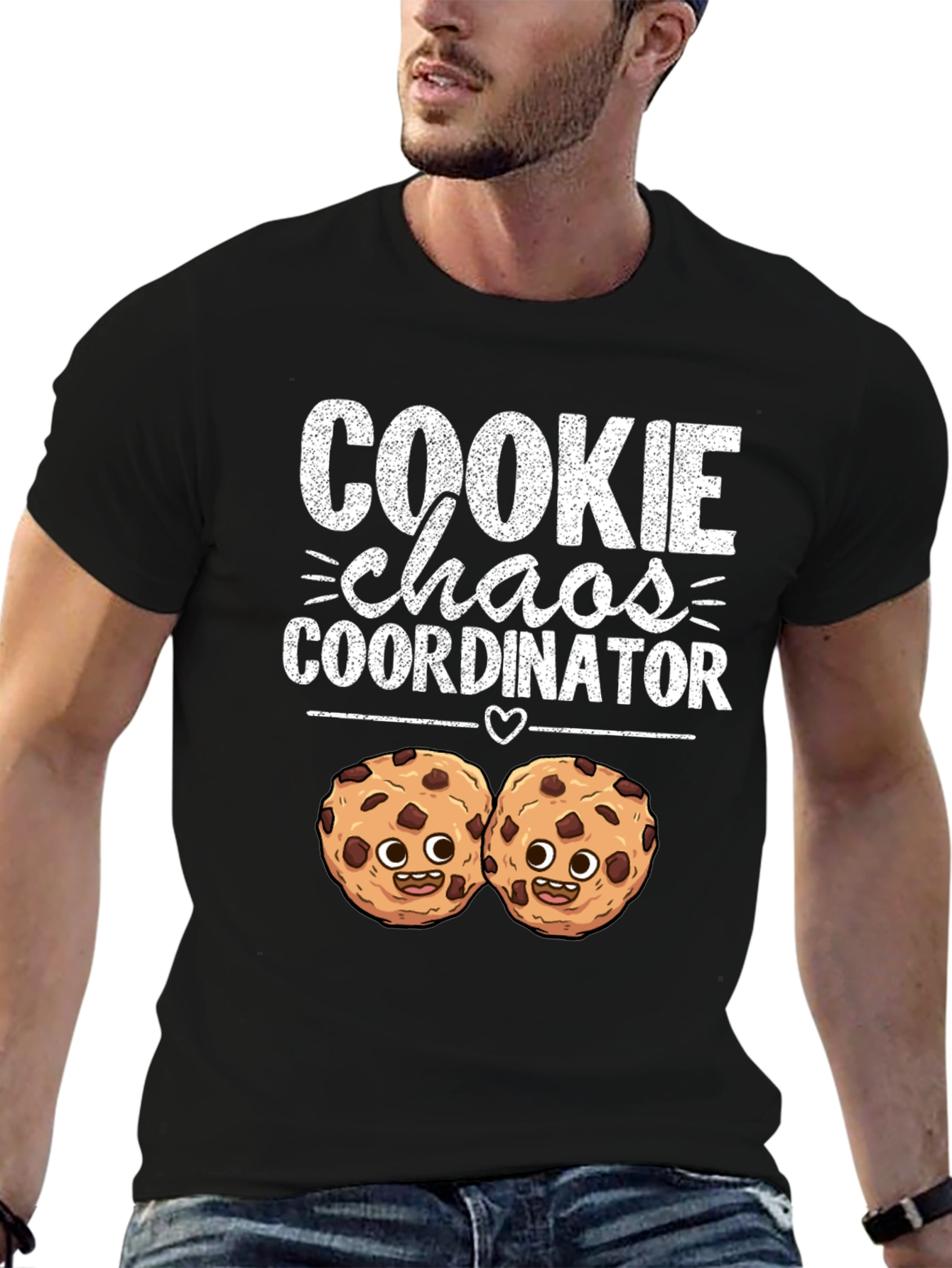 Black Cookie Chaos Coordinator T-Shirt view 6