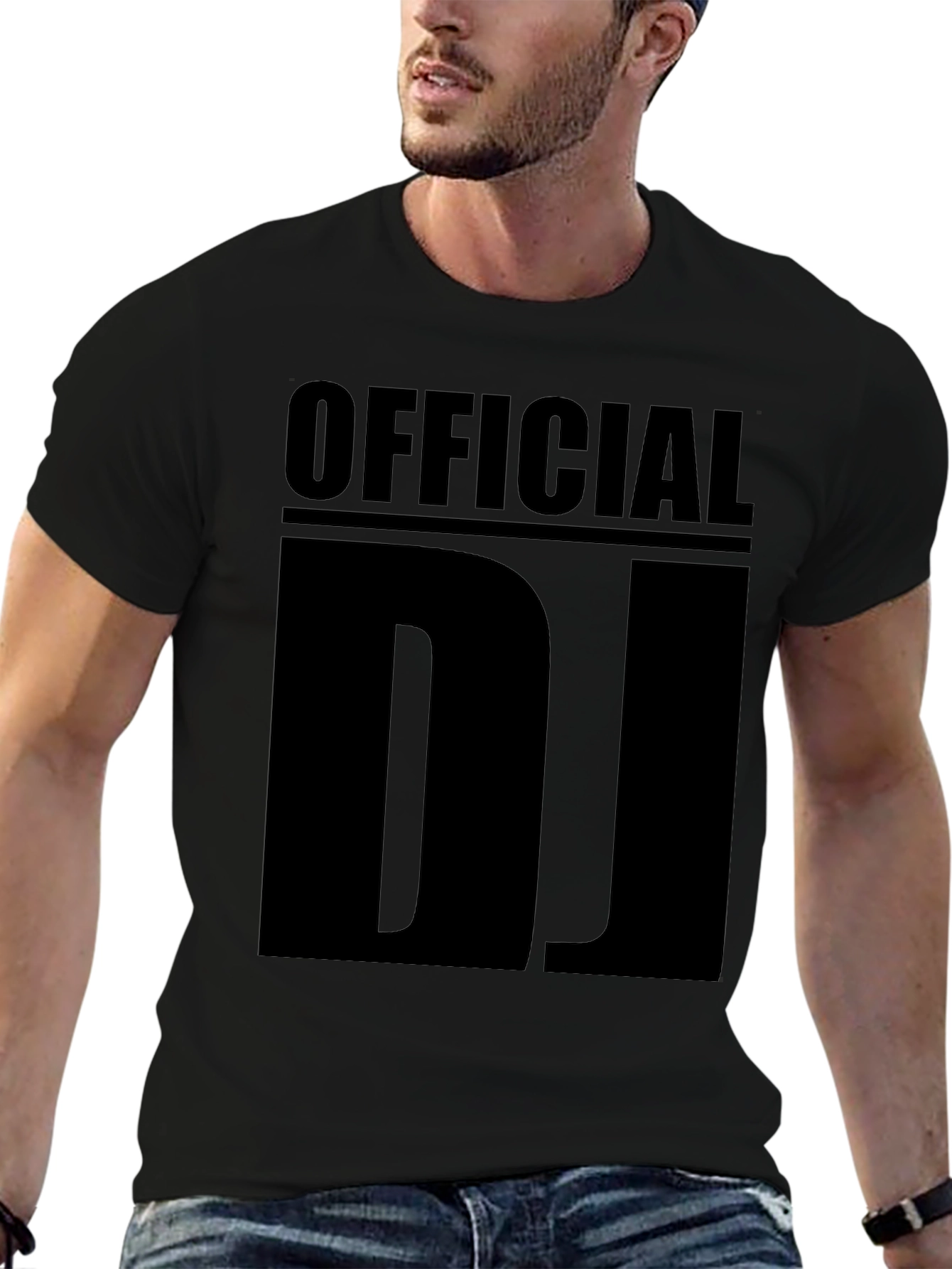 Black Official DJ Black Graphic Tee view 6