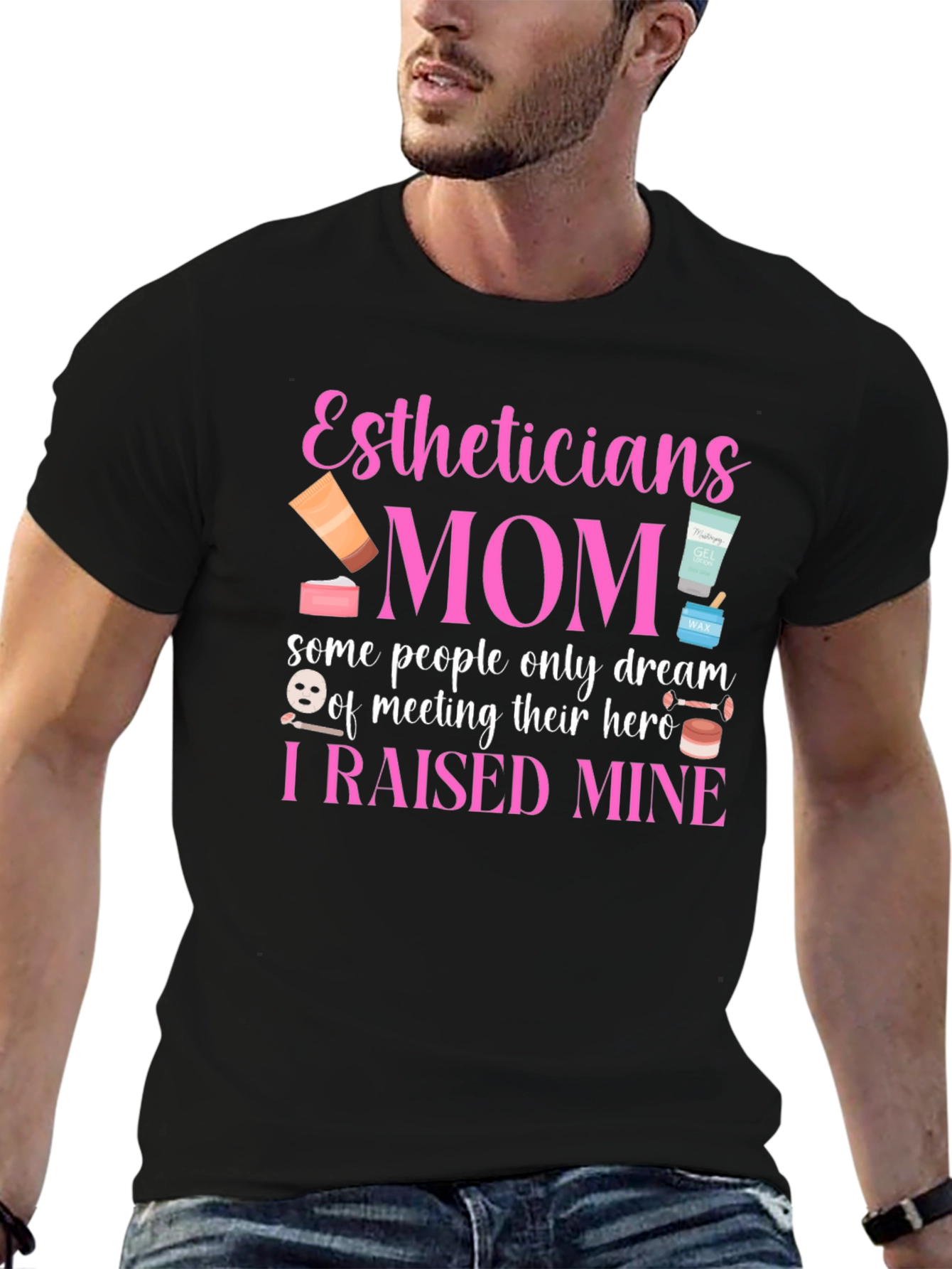 Esthetician Mom Graphic T-Shirt - 6