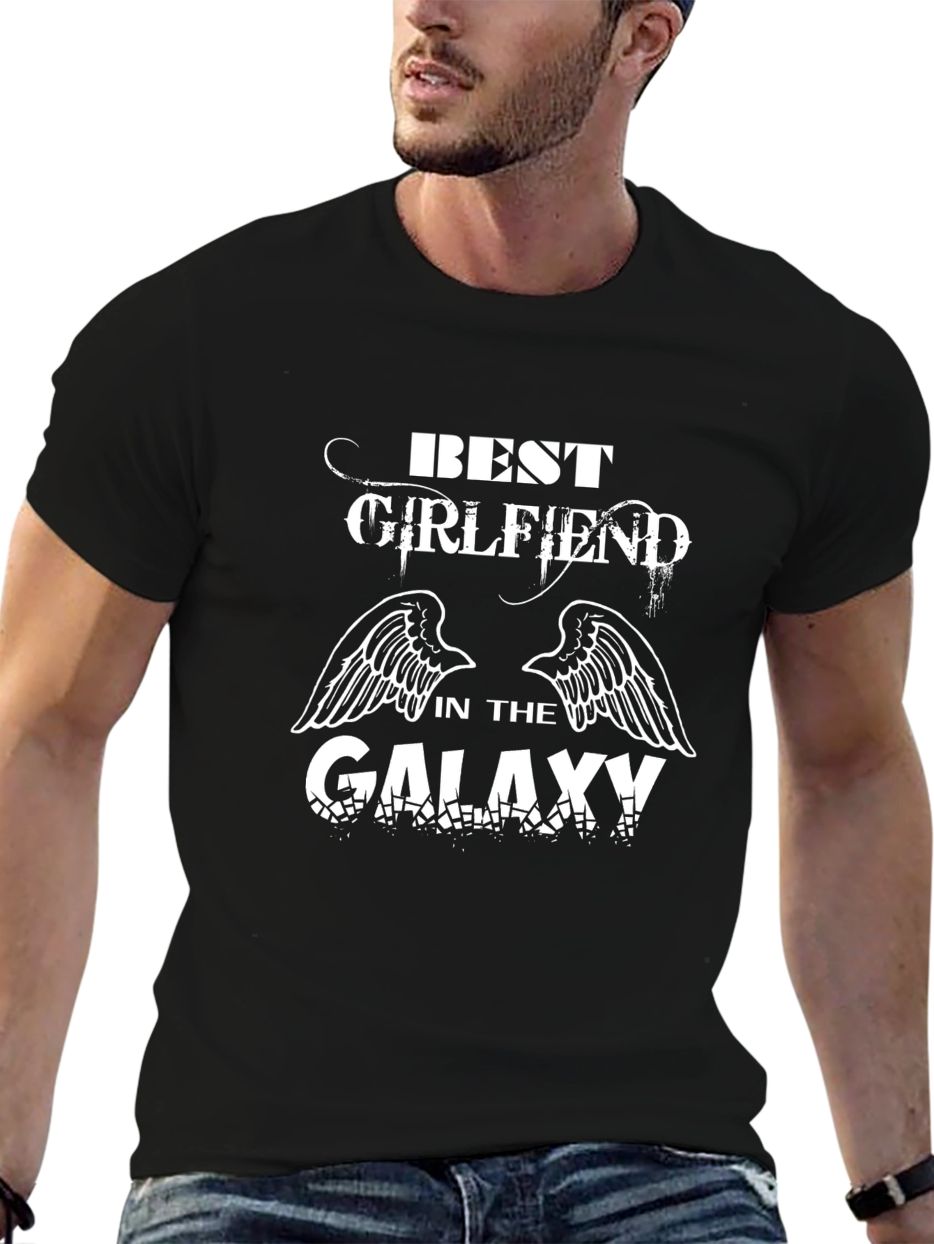 Best Girlfriend in the Galaxy T-Shirt - 6