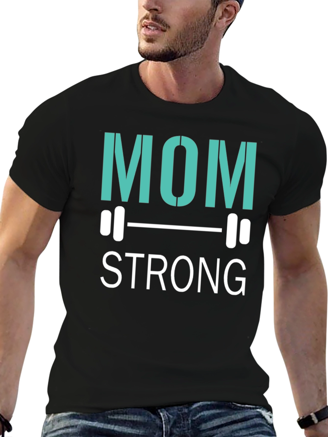 Mom Strong T-Shirt - Fitness Apparel - 6