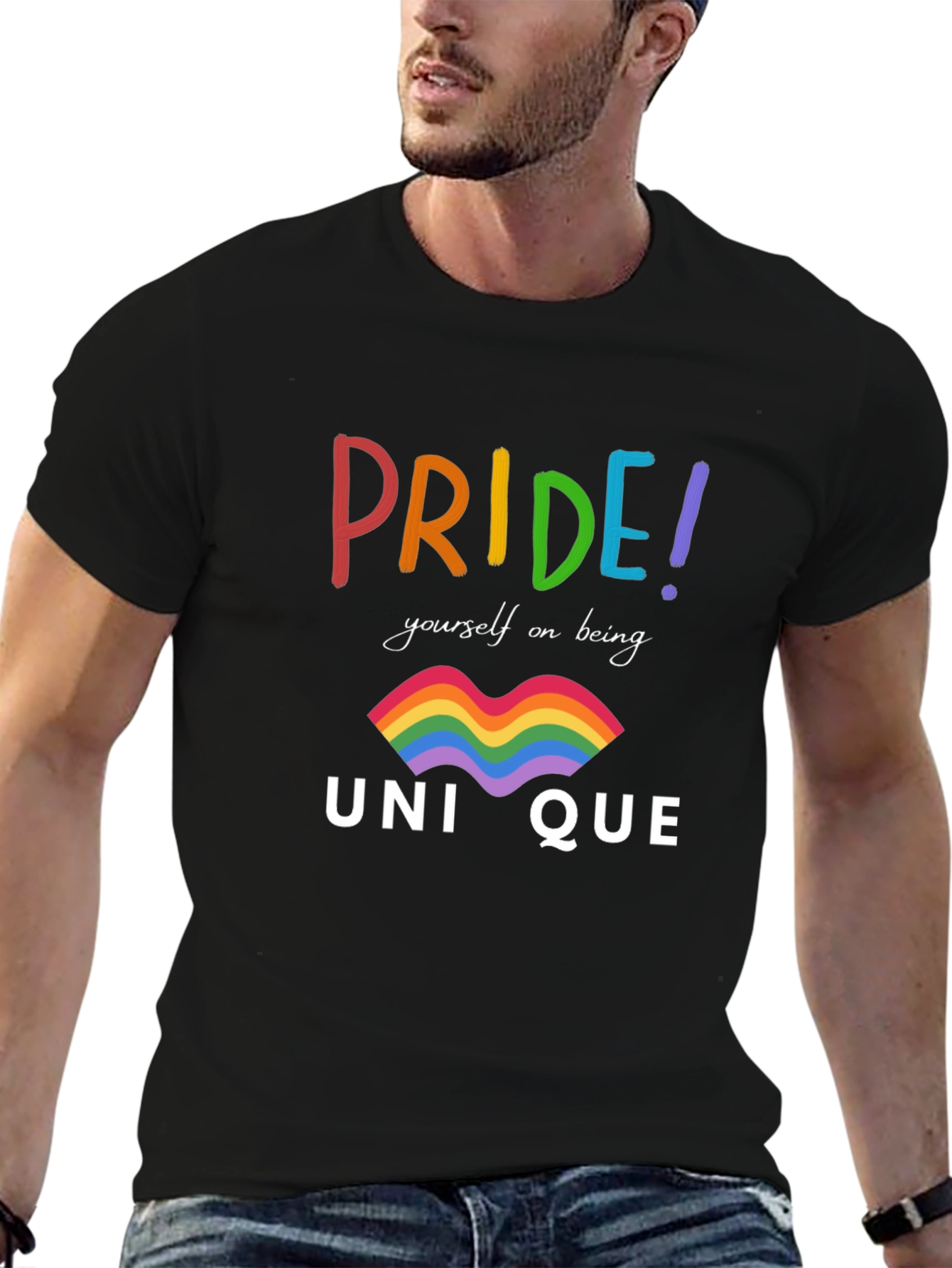 Black Pride! Unique LGBTQ+ T-Shirt view 6
