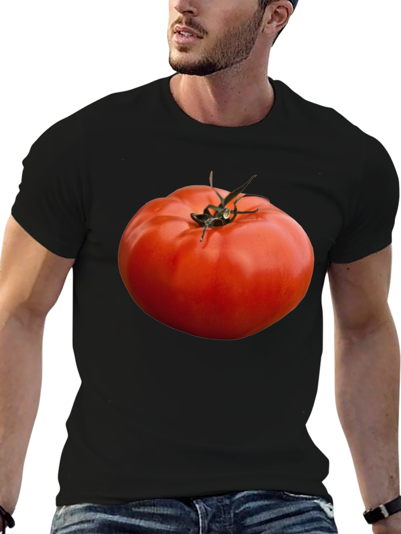 Black Tomato T-Shirt - Fresh Produce Fashion view 6