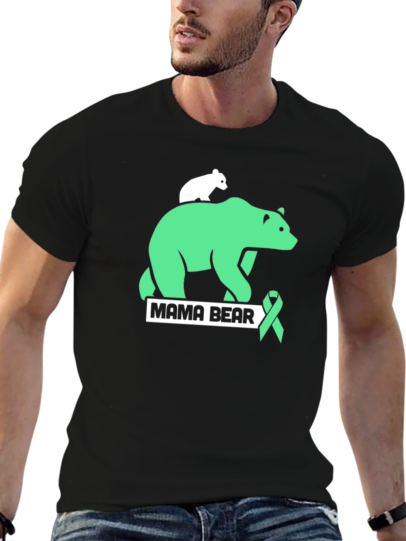 Mama Bear T-Shirt - Support Awareness - 6