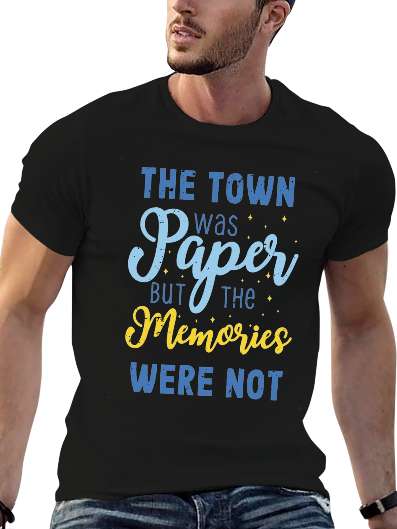 Black Paper Towns Graphic Tee view 6