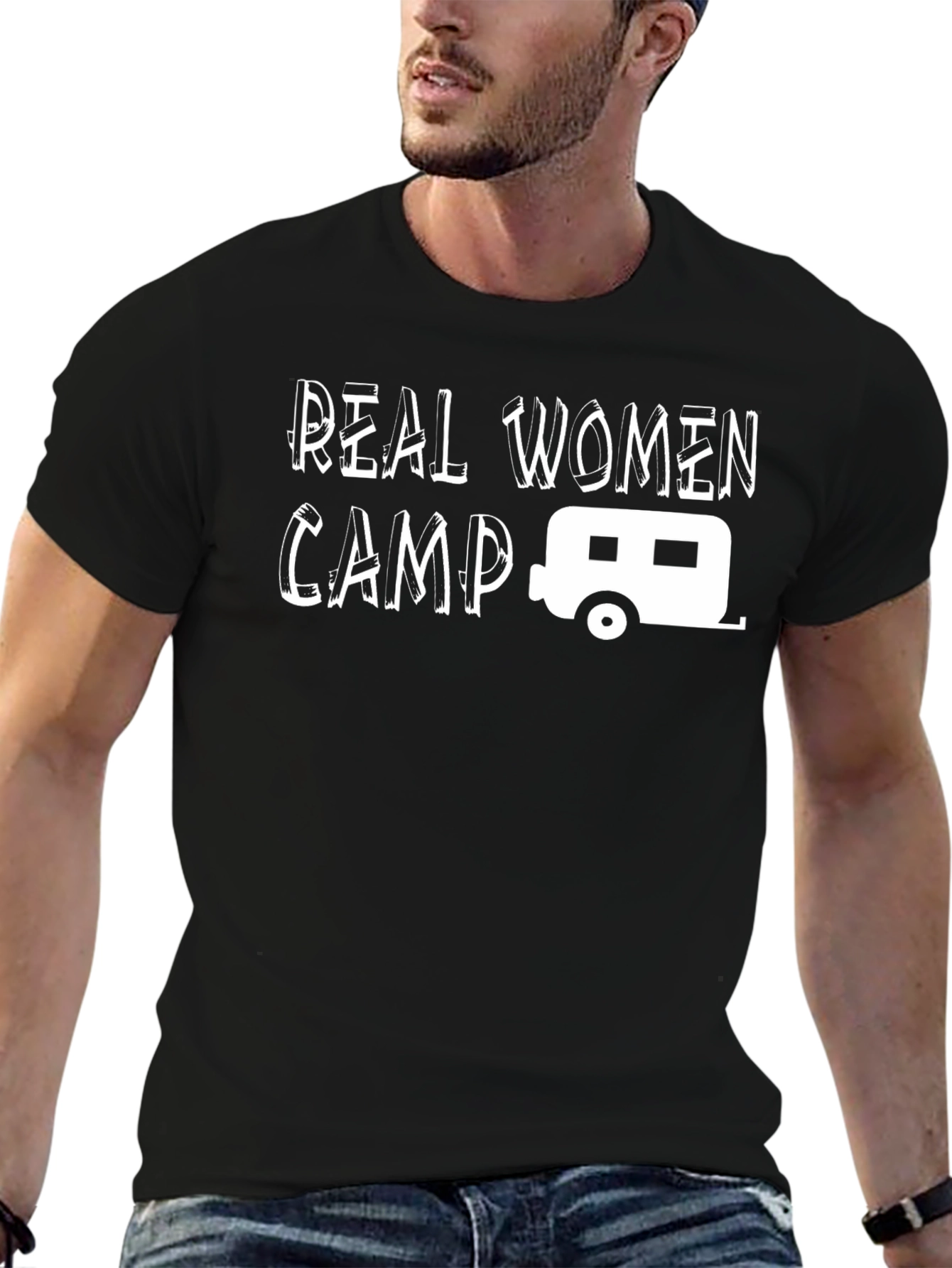Real Women Camp Graphic T-Shirt - 6