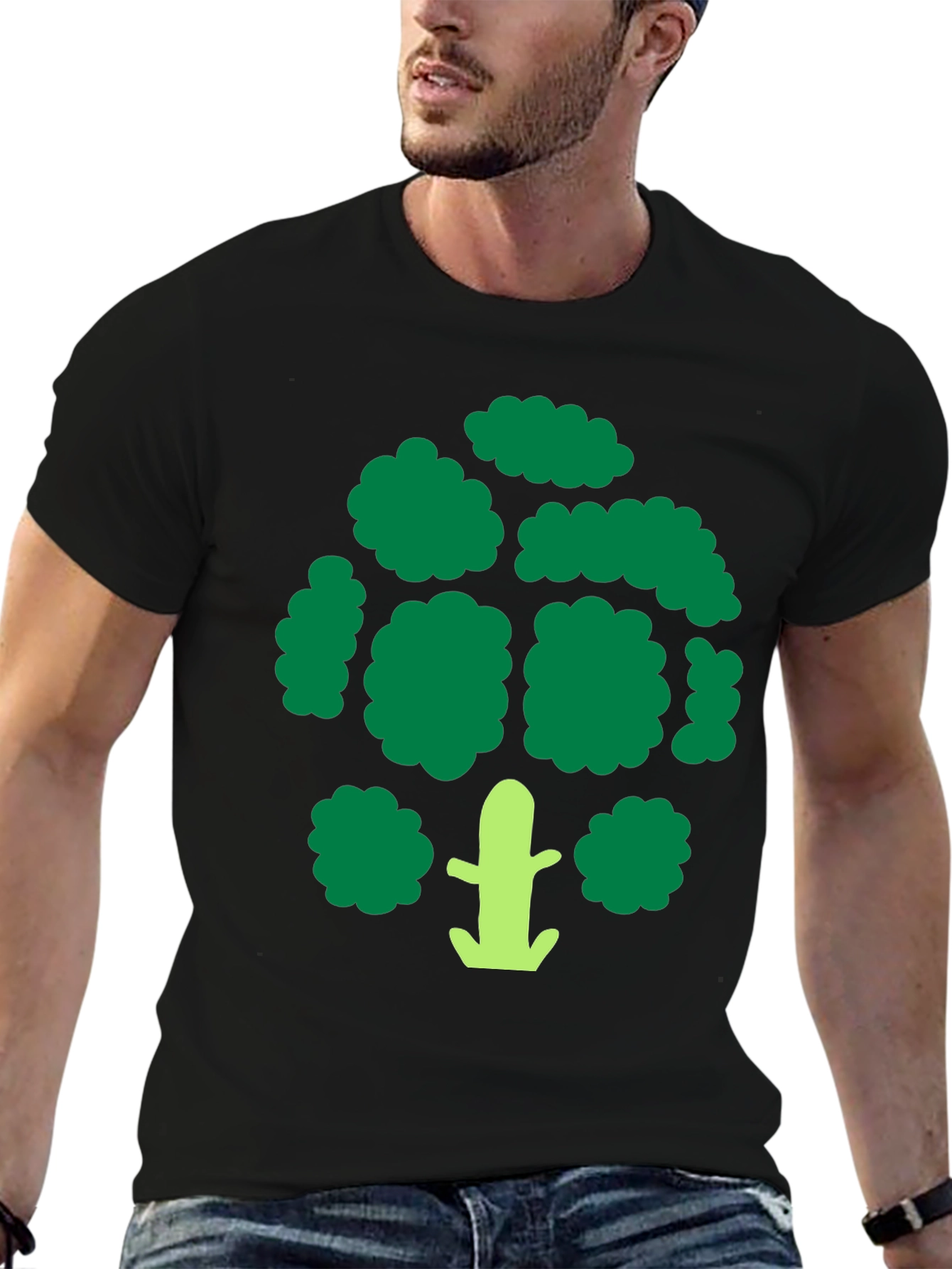 Broccoli Graphic Tee - Organic Humor - 6