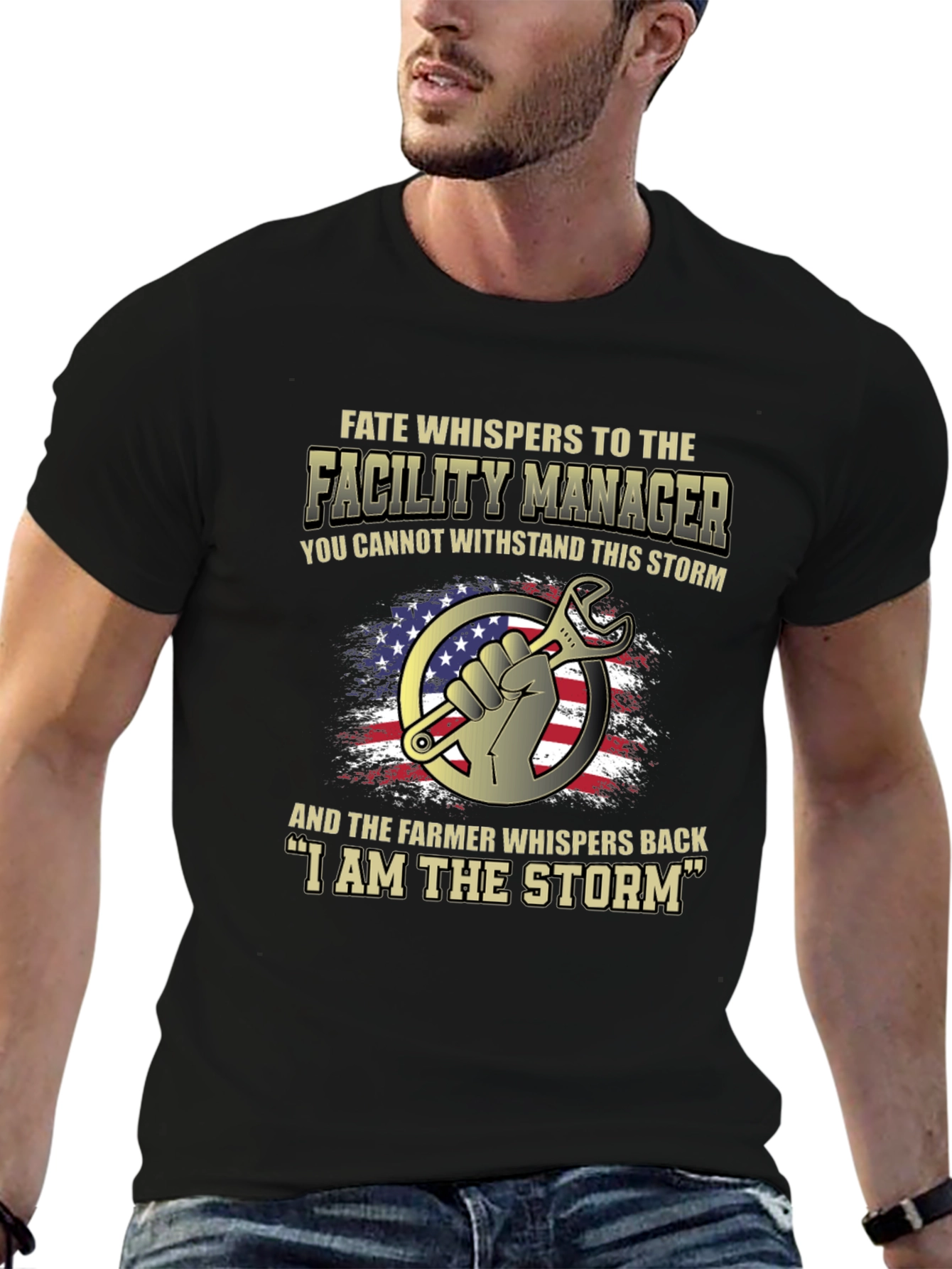Facility Manager "I Am The Storm" Graphic T-Shirt - 6