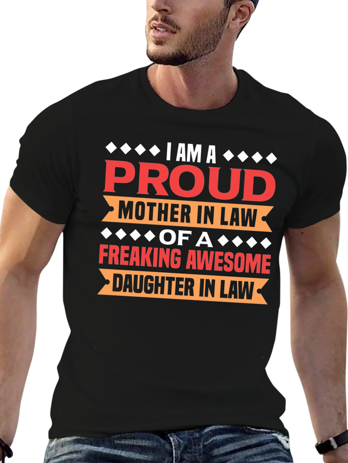 Proud Mother-in-Law Graphic Tee - 6