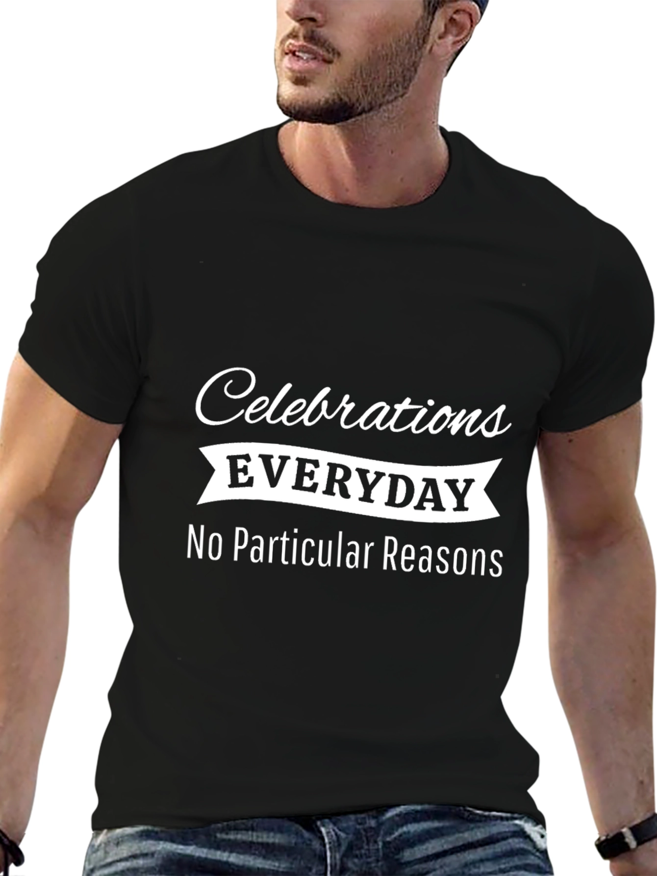 Black Celebrations Everyday Graphic Tee view 6