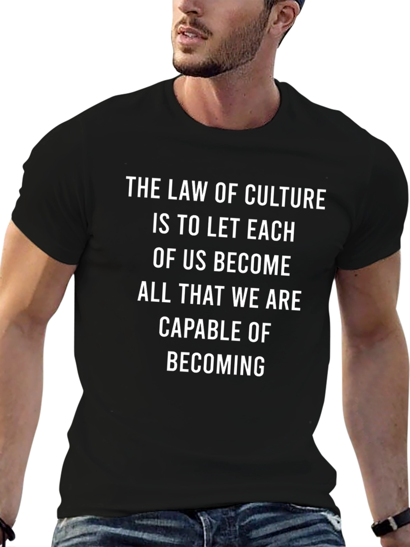 Black Inspirational Culture Law Graphic Tee view 6