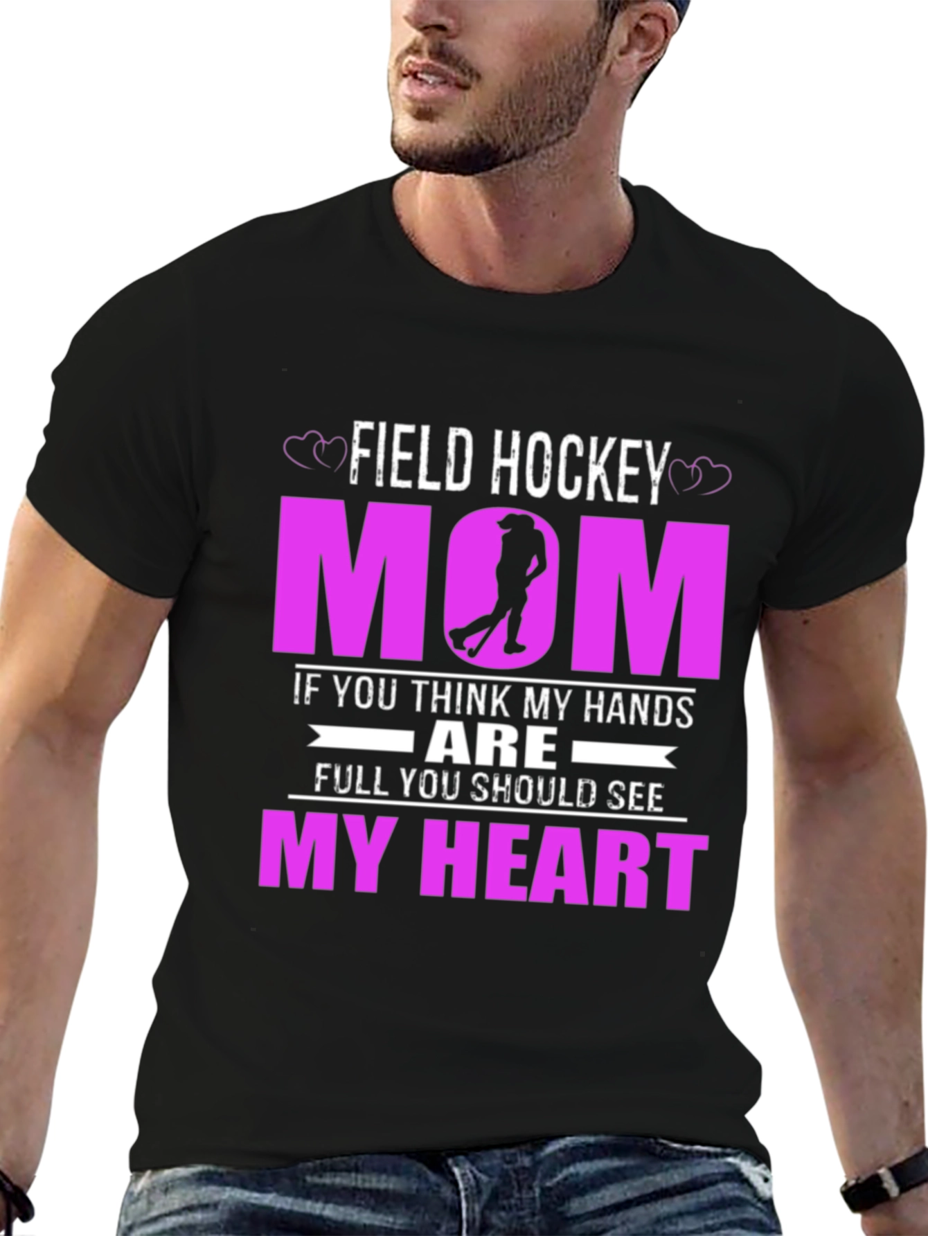 Field Hockey Mom Graphic Tee - 6