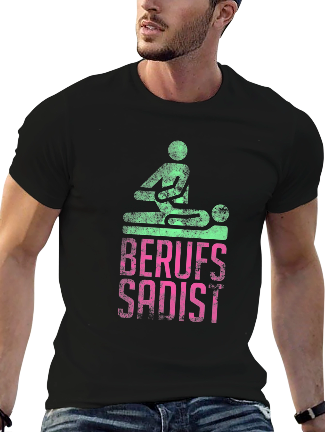 Black Berufs Sadist Graphic Tee view 6