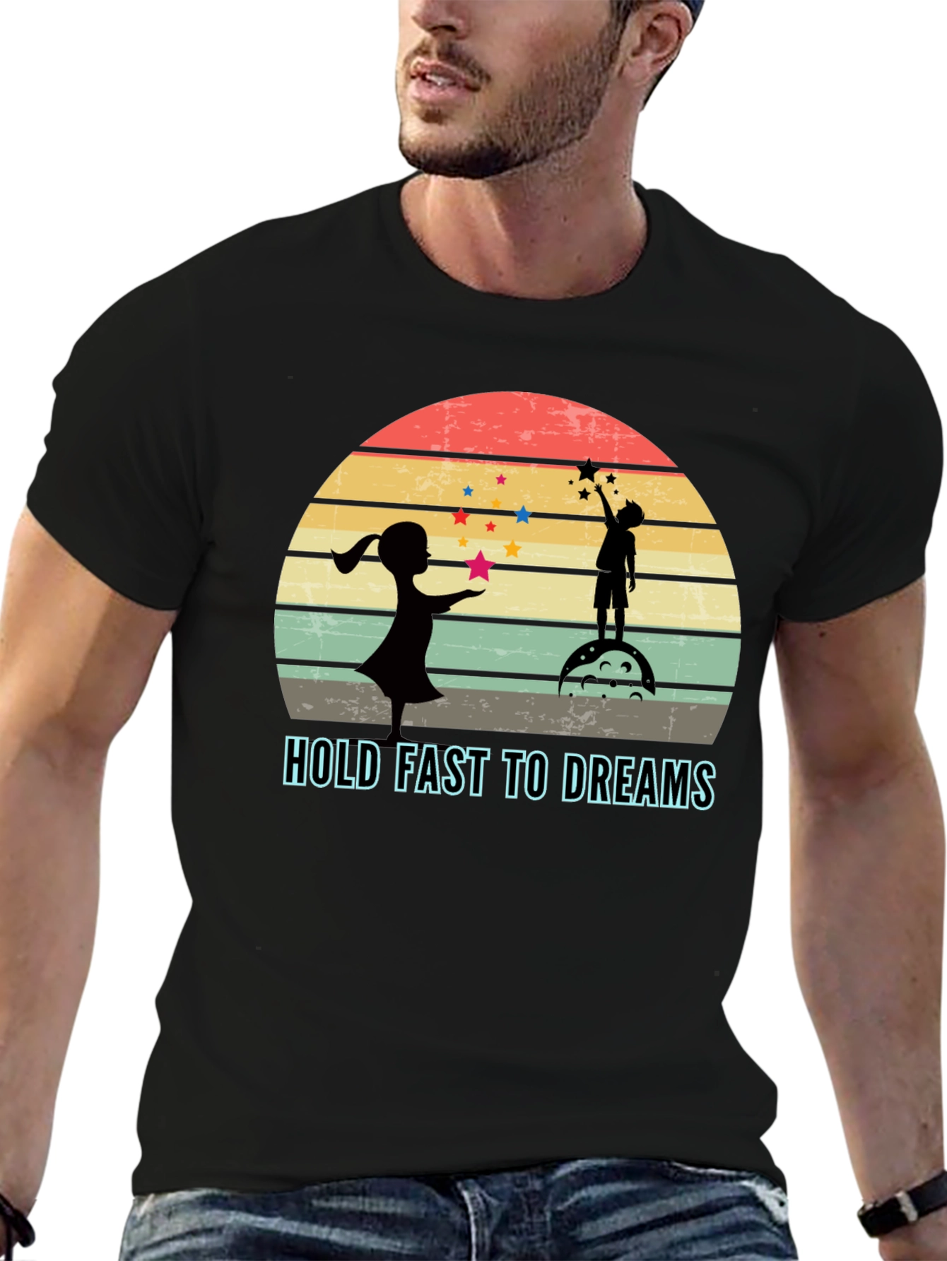 Hold Fast To Dreams Graphic T-Shirt - 6