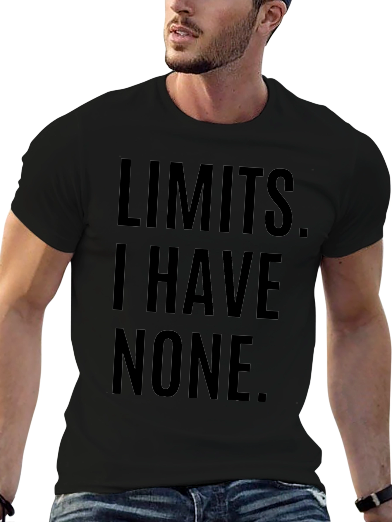 Black Limits, I Have None T-Shirt view 6