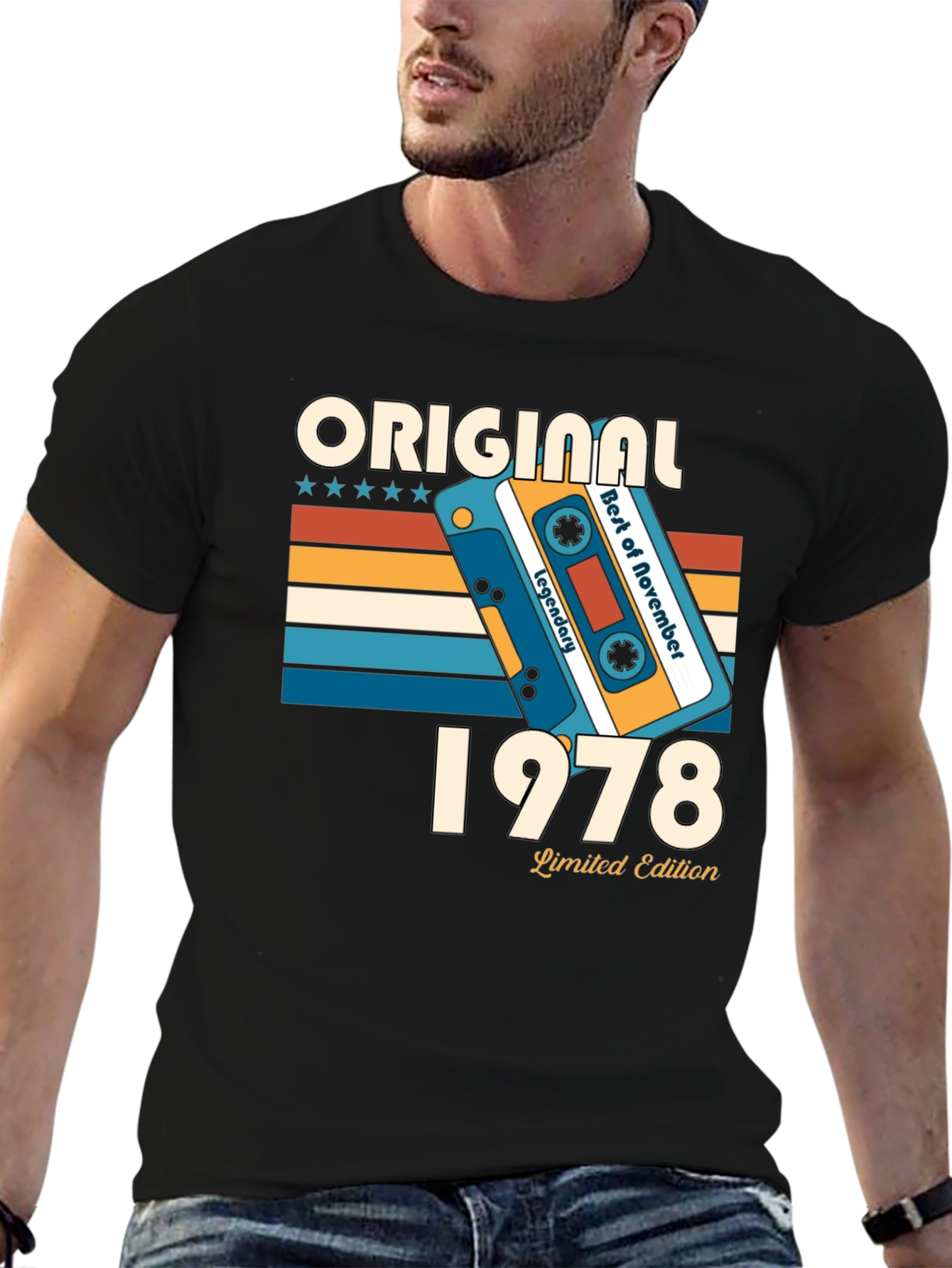 Black Original 1978 Limited Edition T-Shirt view 6