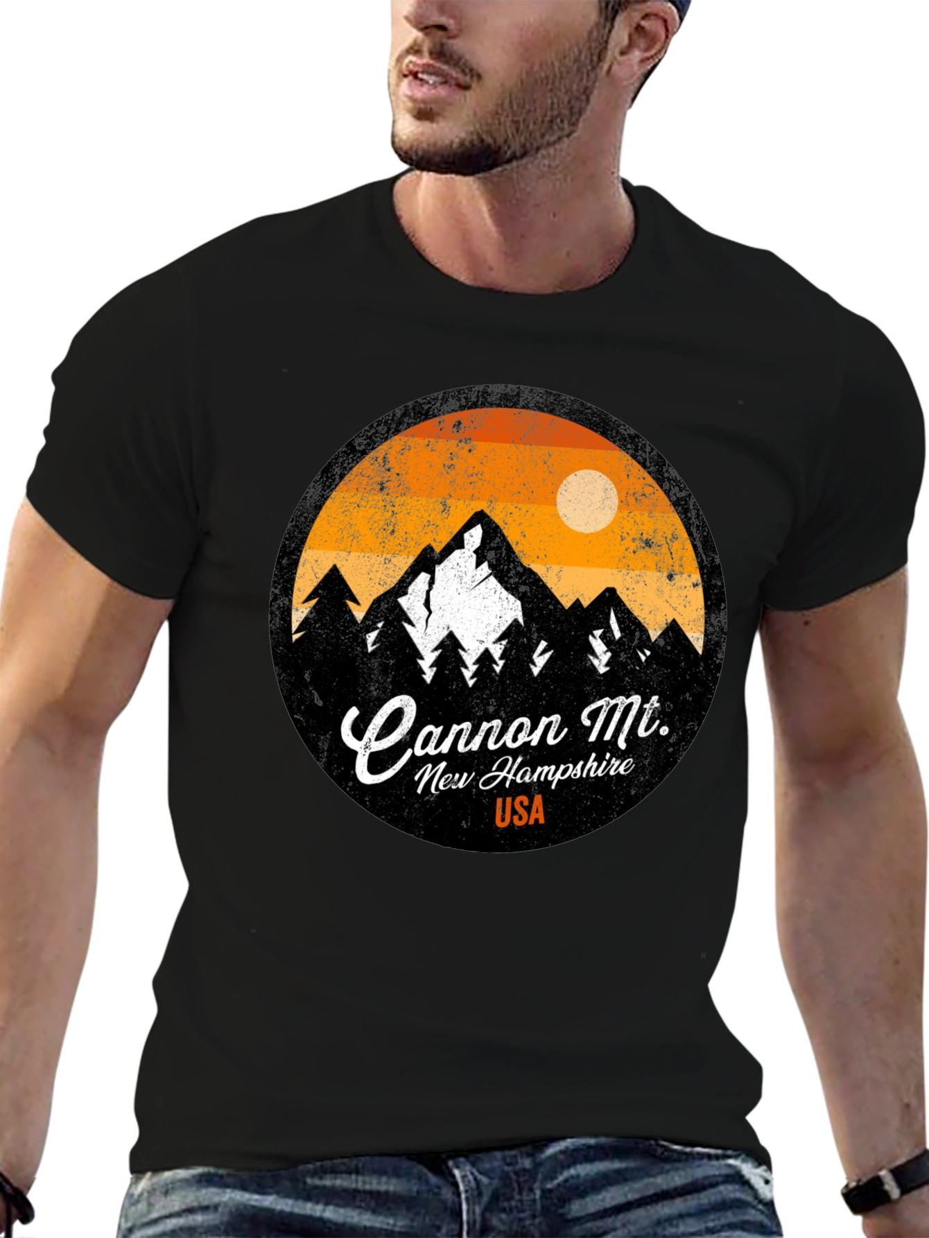 Cannon Mt. New Hampshire USA T-Shirt - 6