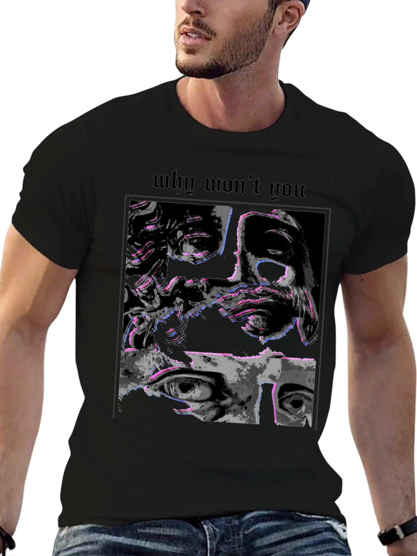 Black Eye See You Gothic T-Shirt view 6