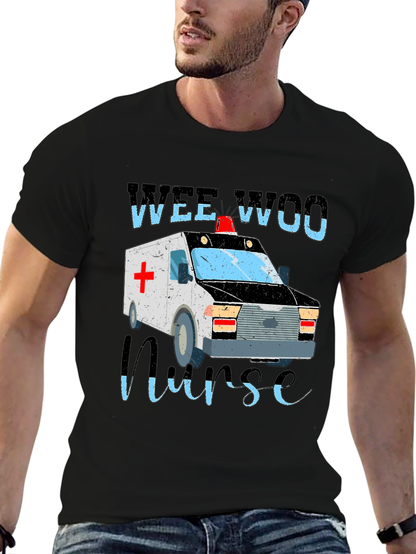 Wee Woo Nurse Graphic Tee - 6