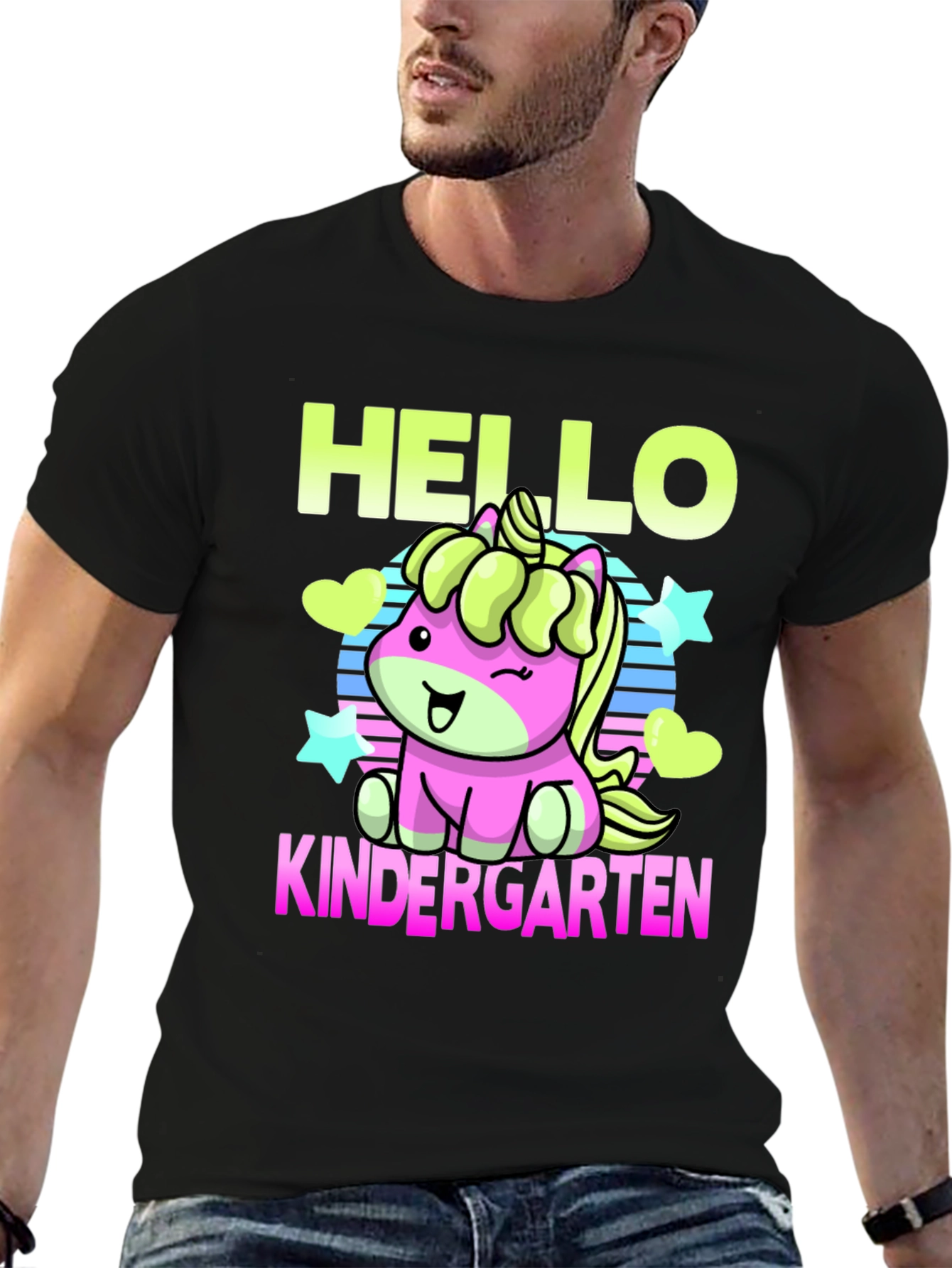 Hello Kindergarten Unicorn T-Shirt - 6
