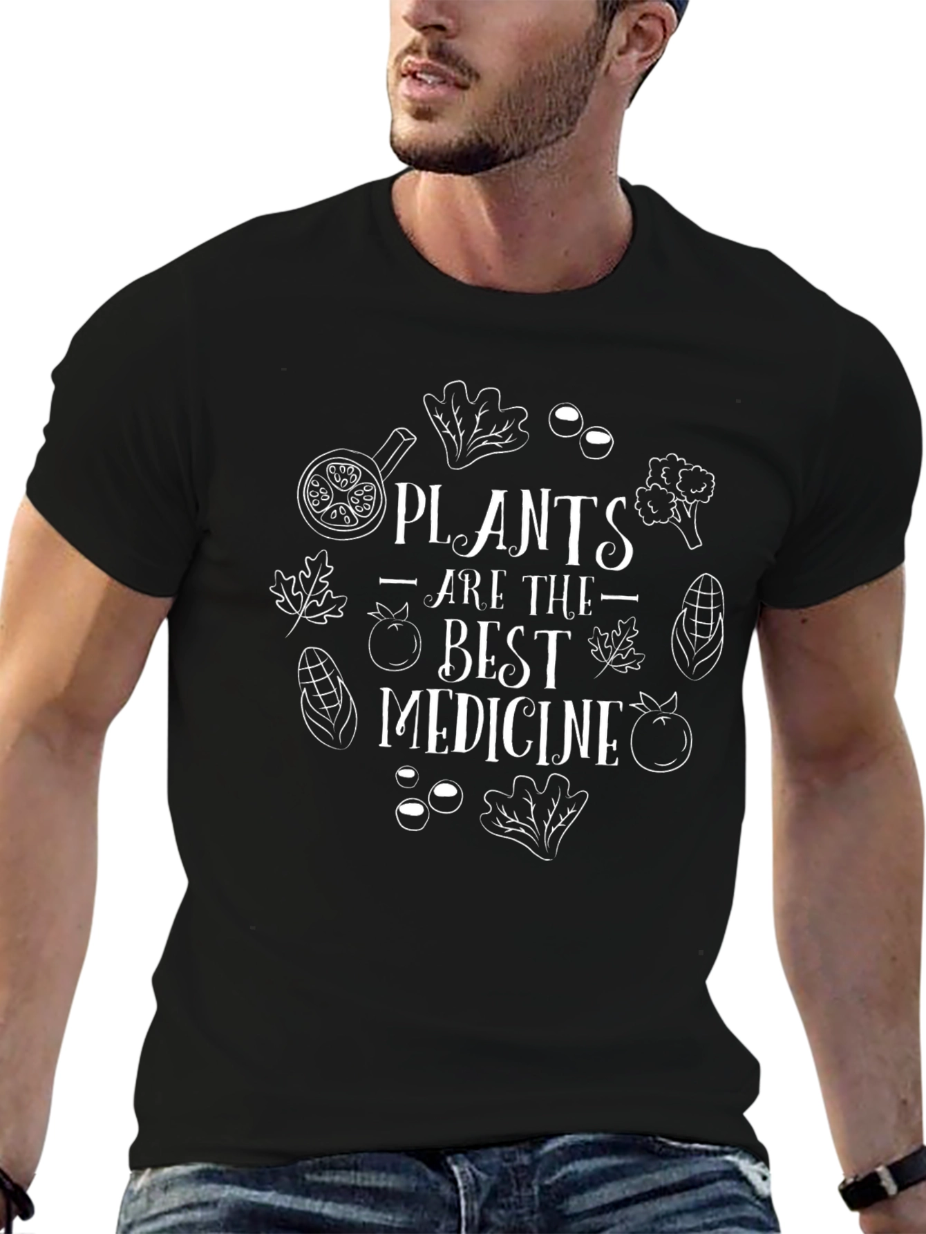 Plants Are The Best Medicine T-Shirt - 6