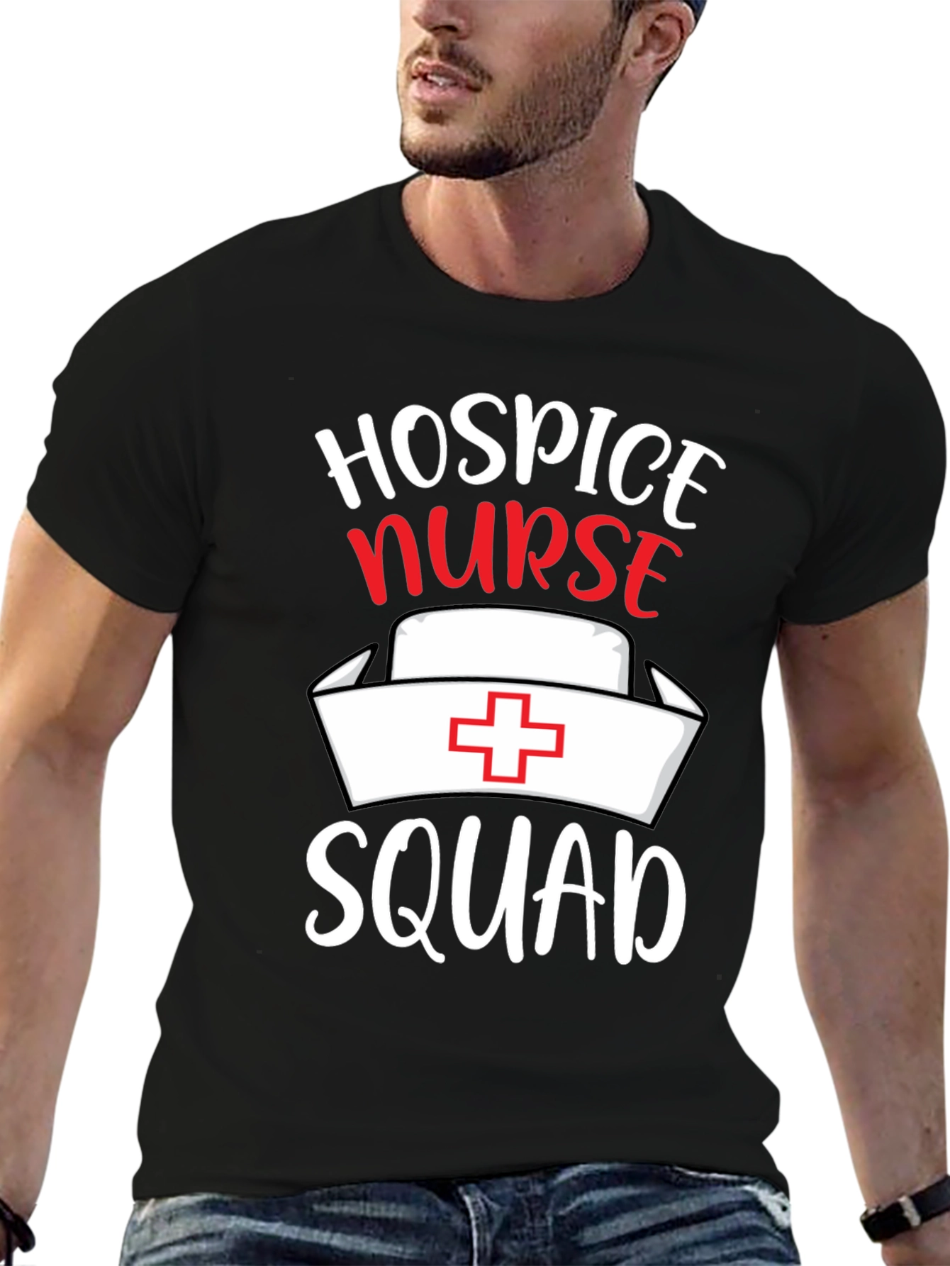 Hospice Nurse Squad T-Shirt - Medical Team Apparel - 6