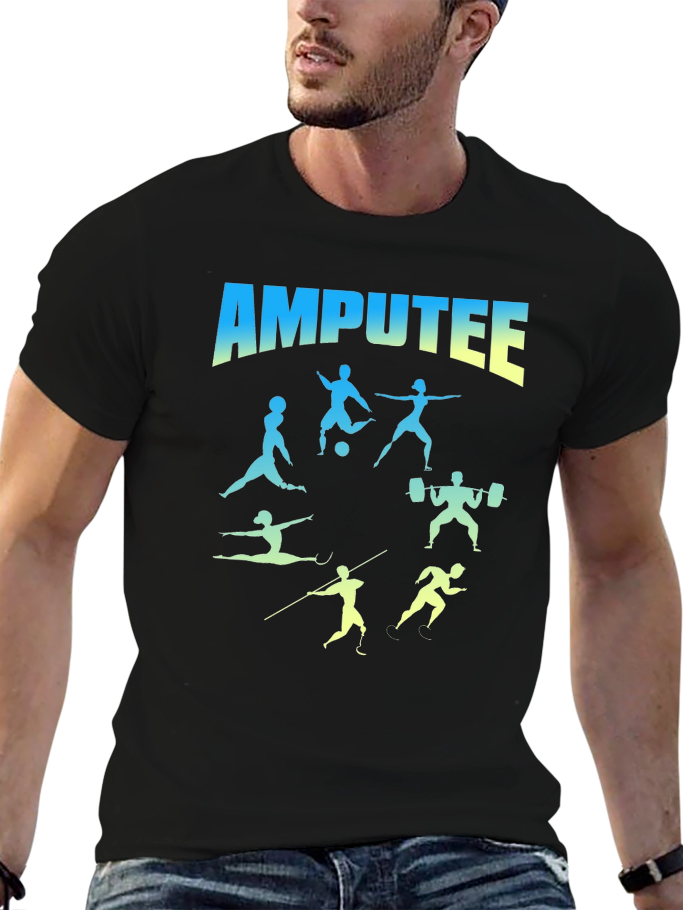 Amputee Athlete Graphic T-Shirt - 6