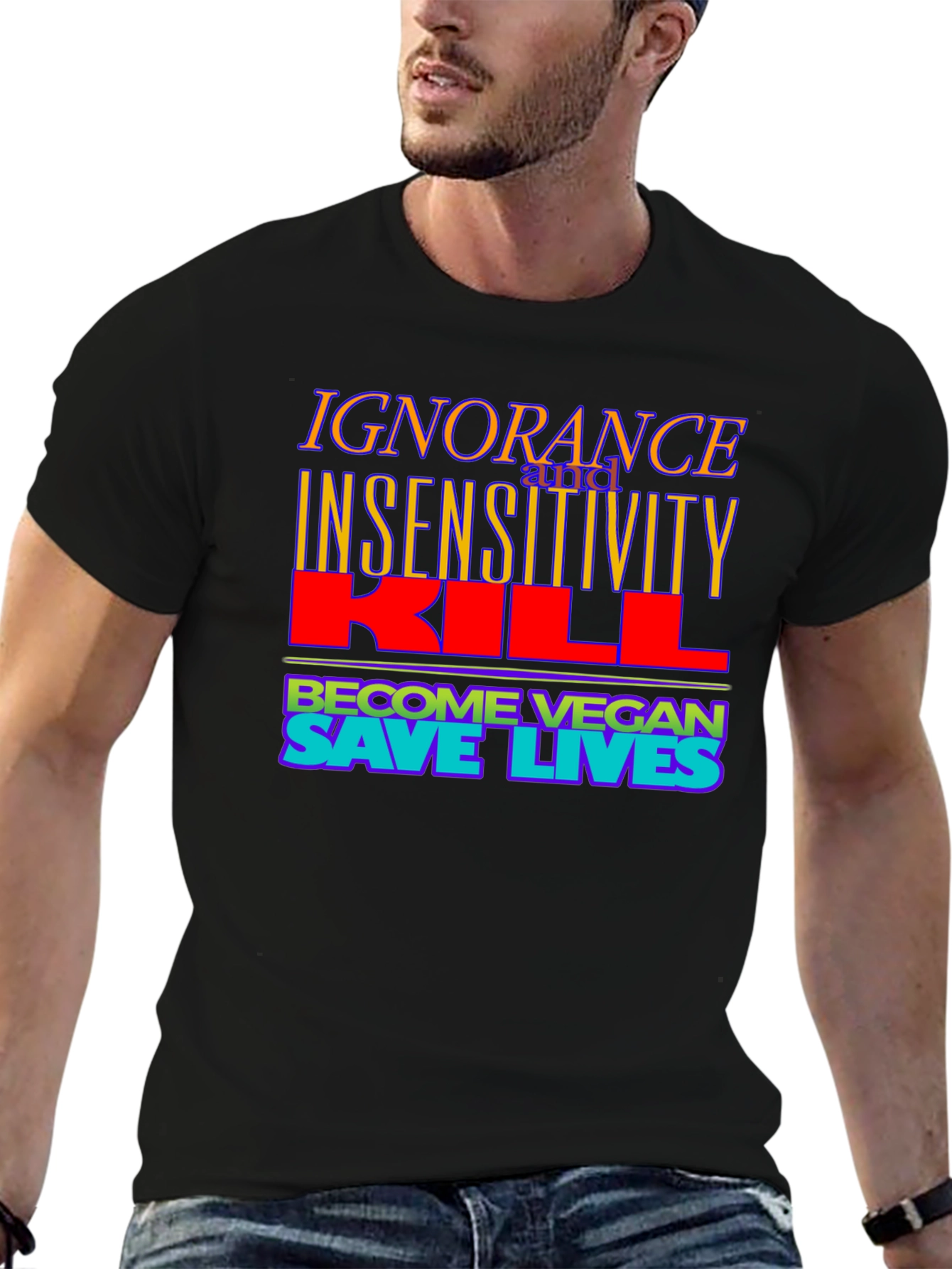 Ignorance Kills Vegan T-Shirt - 6
