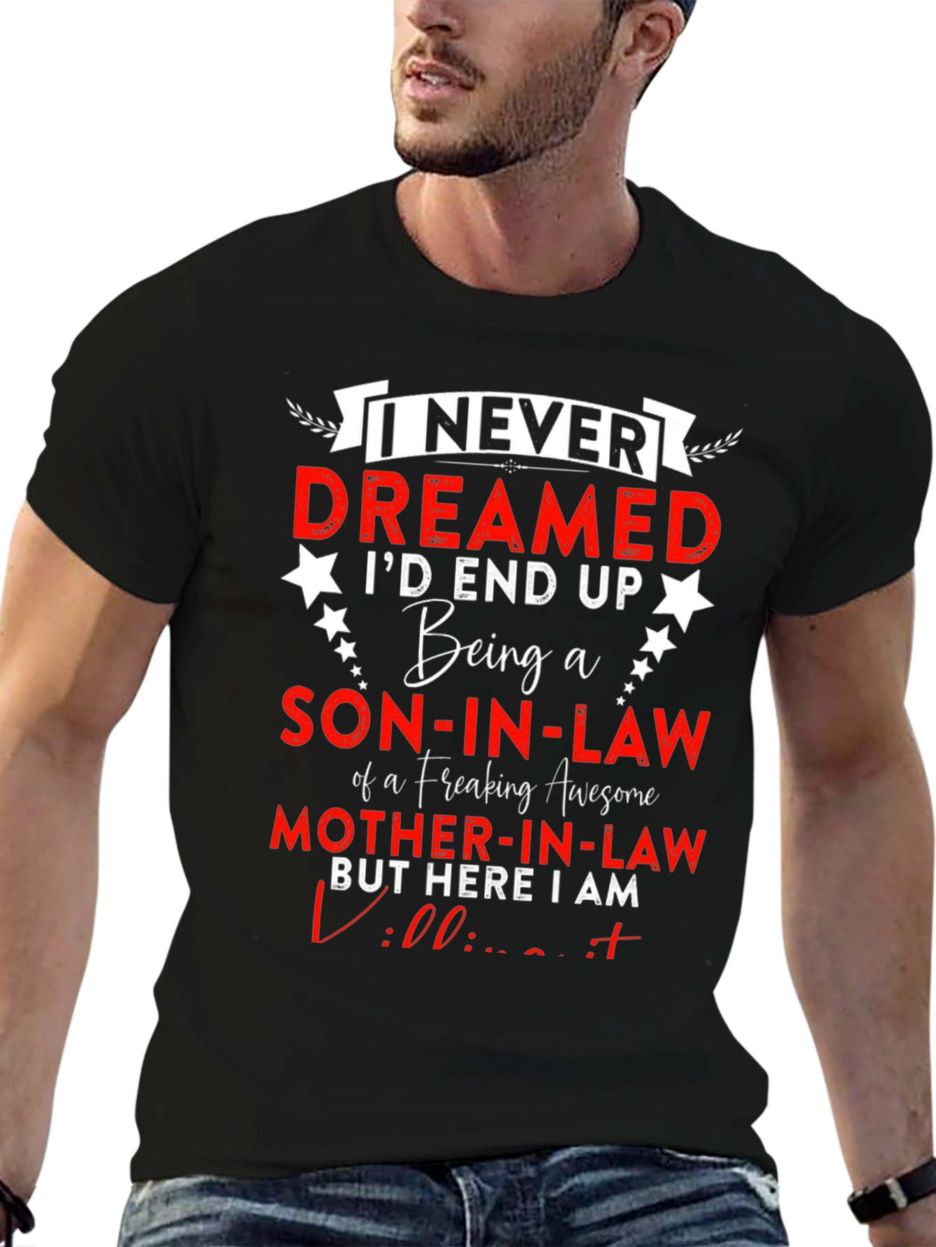 Black Son-In-Law Graphic Novelty T-Shirt view 6