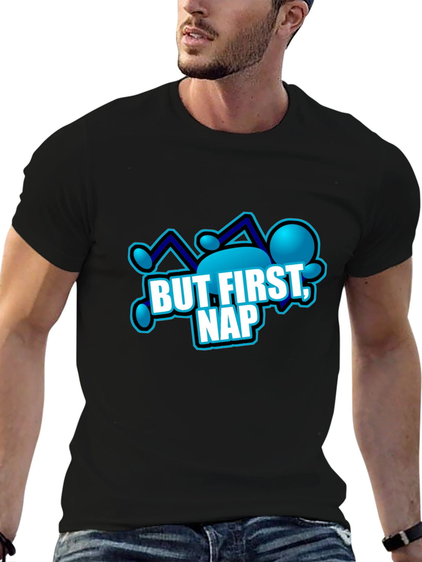 Black But First, Nap T-Shirt - Relaxing Comfort view 6