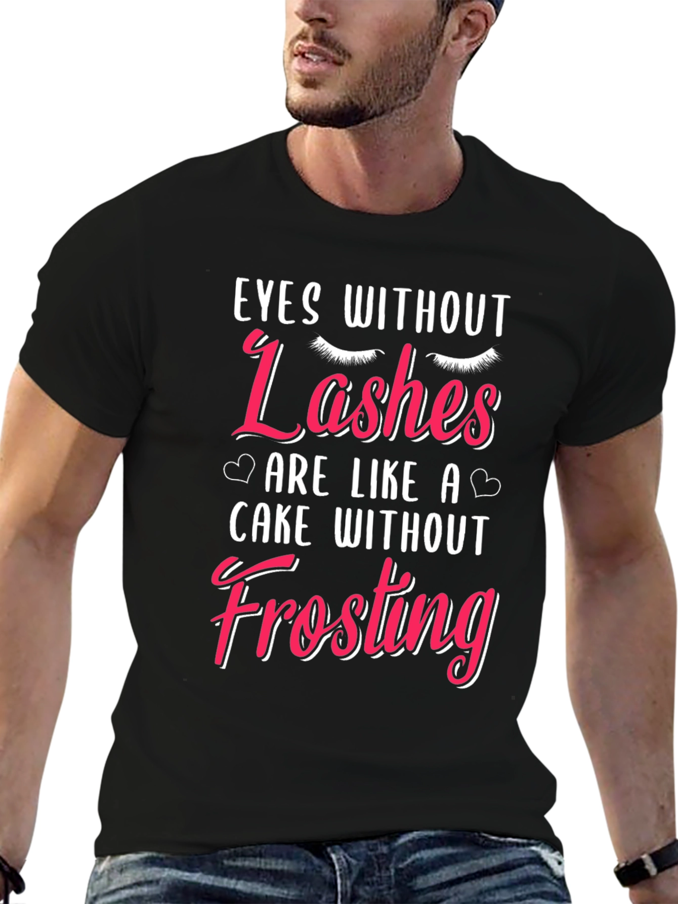 Black Eyes Without Lashes Funny T-Shirt view 6