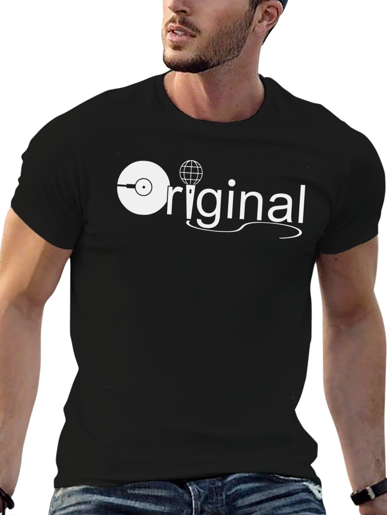 Original Vinyl Globe T-Shirt - Classic Design - 6
