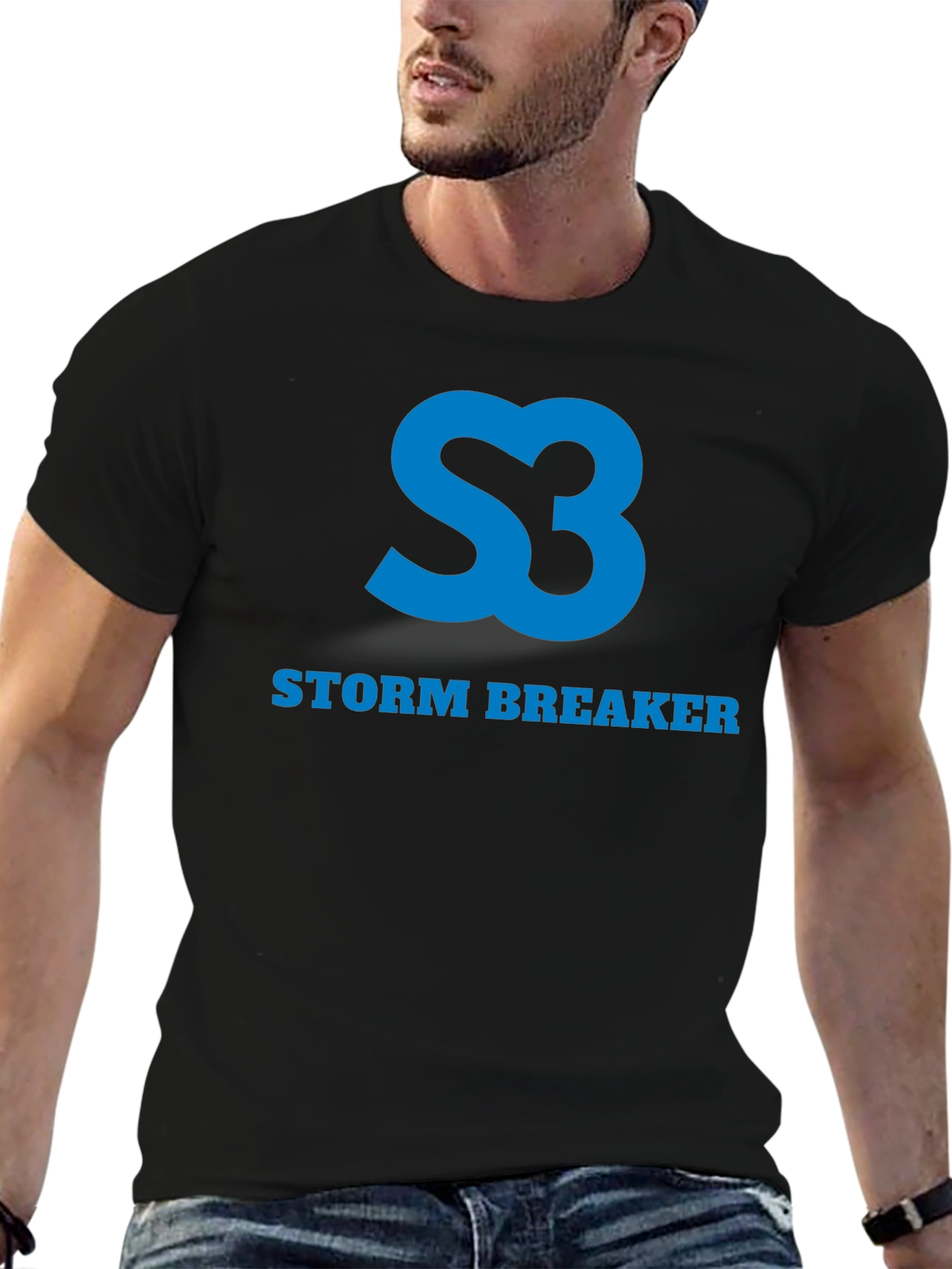 Black Storm Breaker S3 T-Shirt - Black view 6