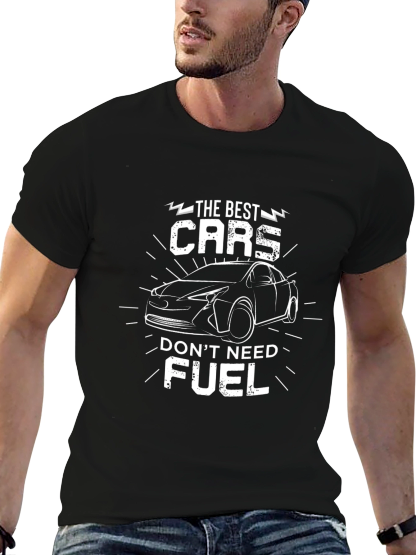 The Best Cars Don't Need Fuel T-Shirt - 6