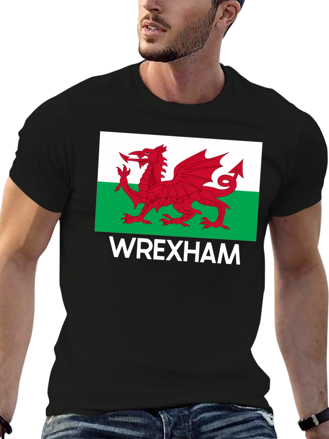 Wrexham Wales Flag T-Shirt - 6
