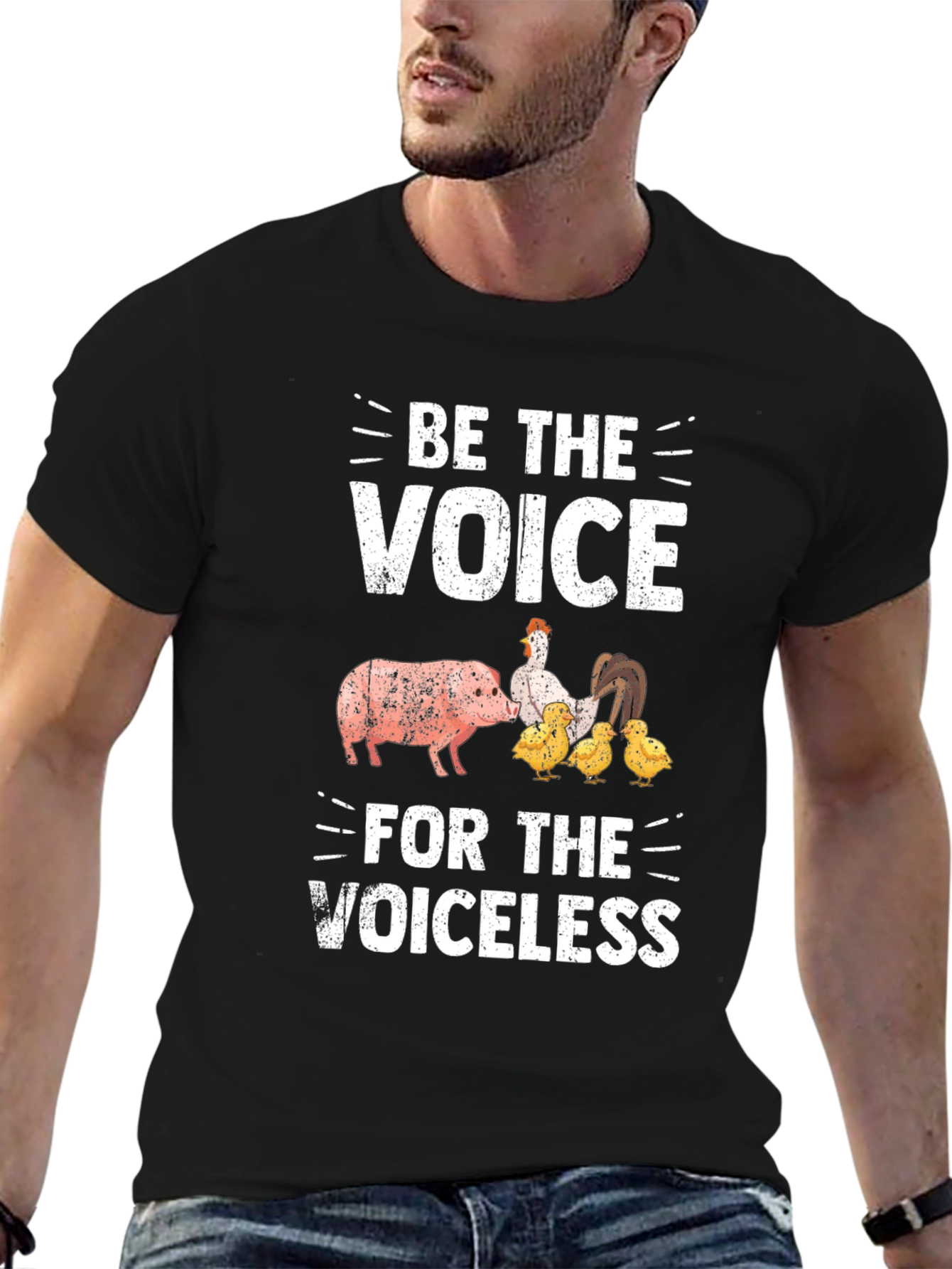 Black Be the Voice T-Shirt view 6