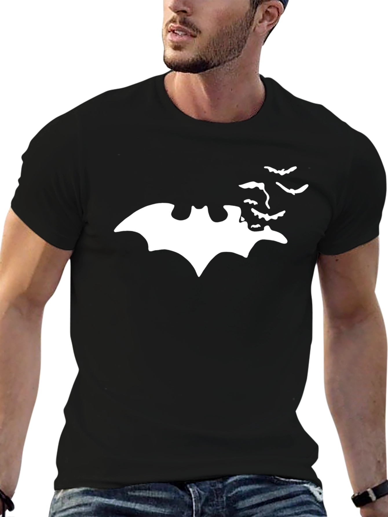 Bat Emblem T-Shirt - Graphic Tee - 6