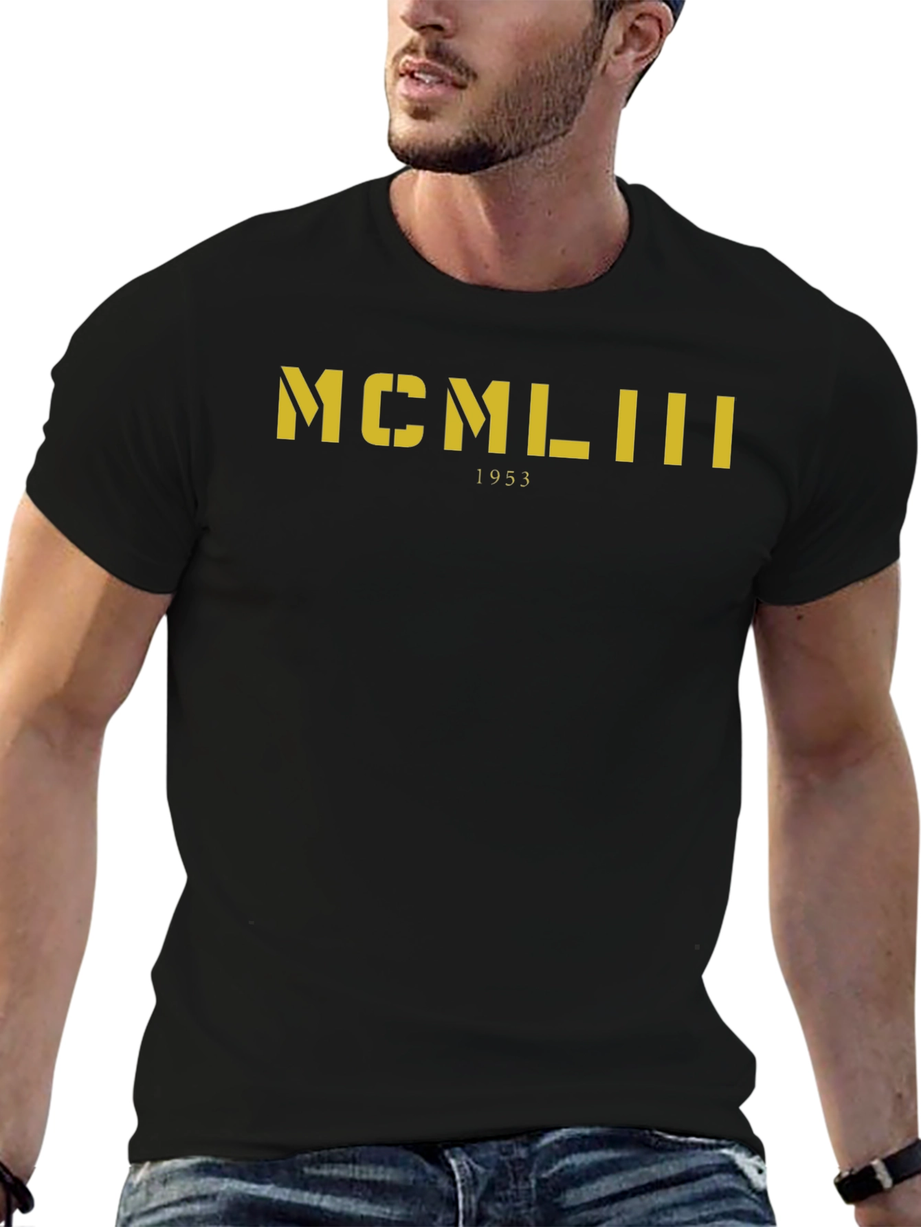 Black Vintage MCMIII 1953 T-Shirt view 6