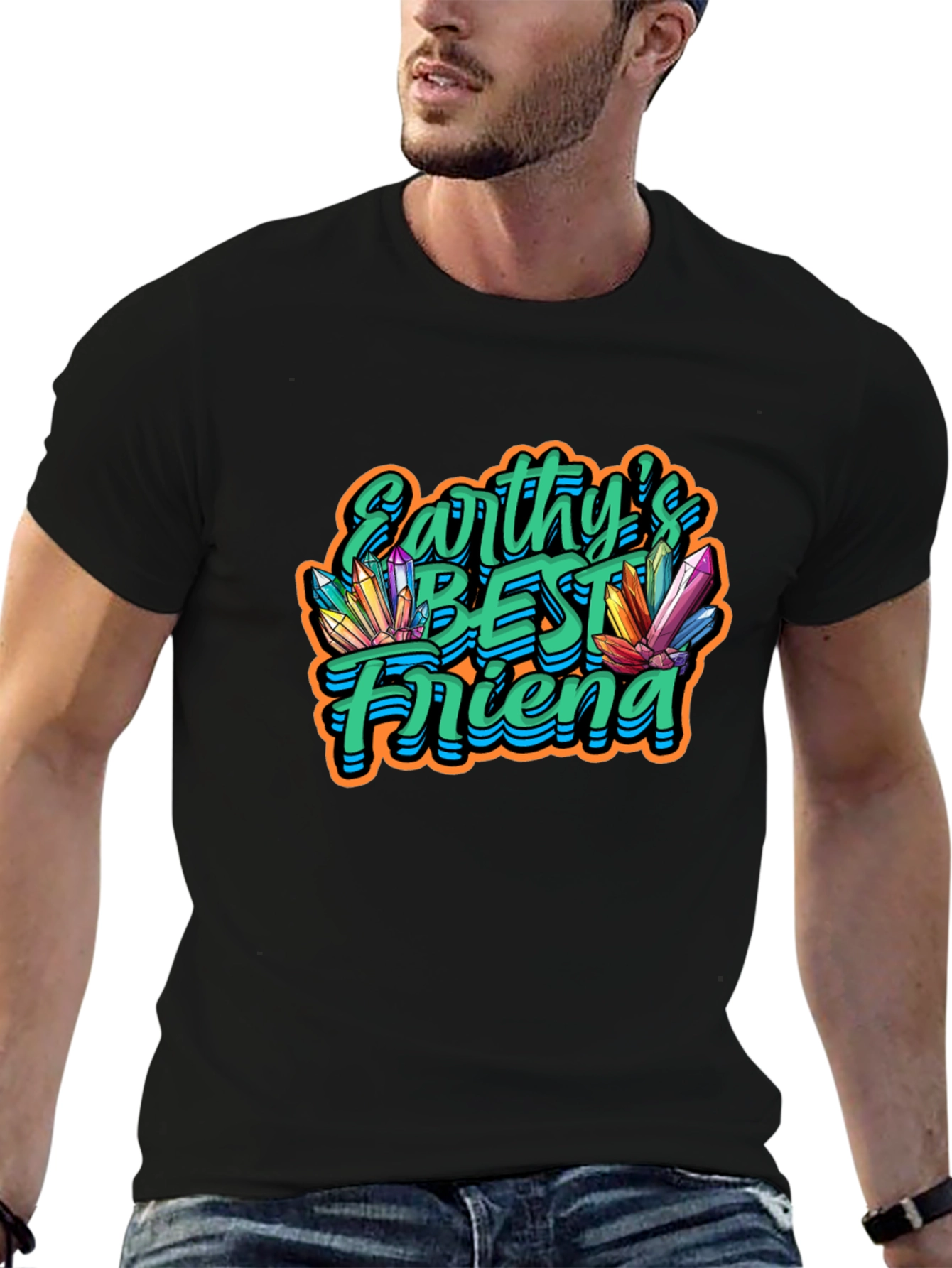 Black Earthy's Best Friend Graphic Tee view 6