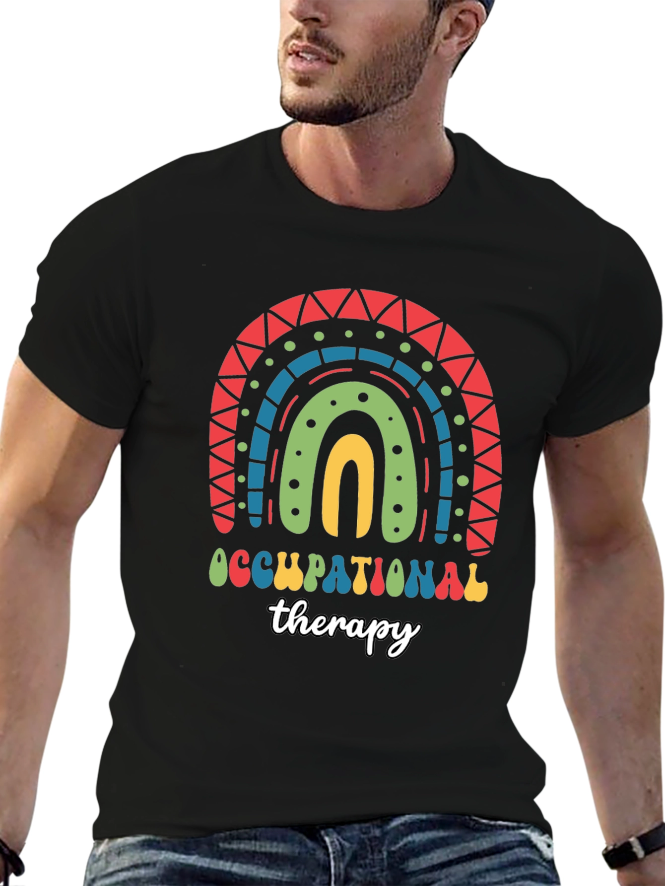 Occupational Therapy Rainbow T-Shirt - 6