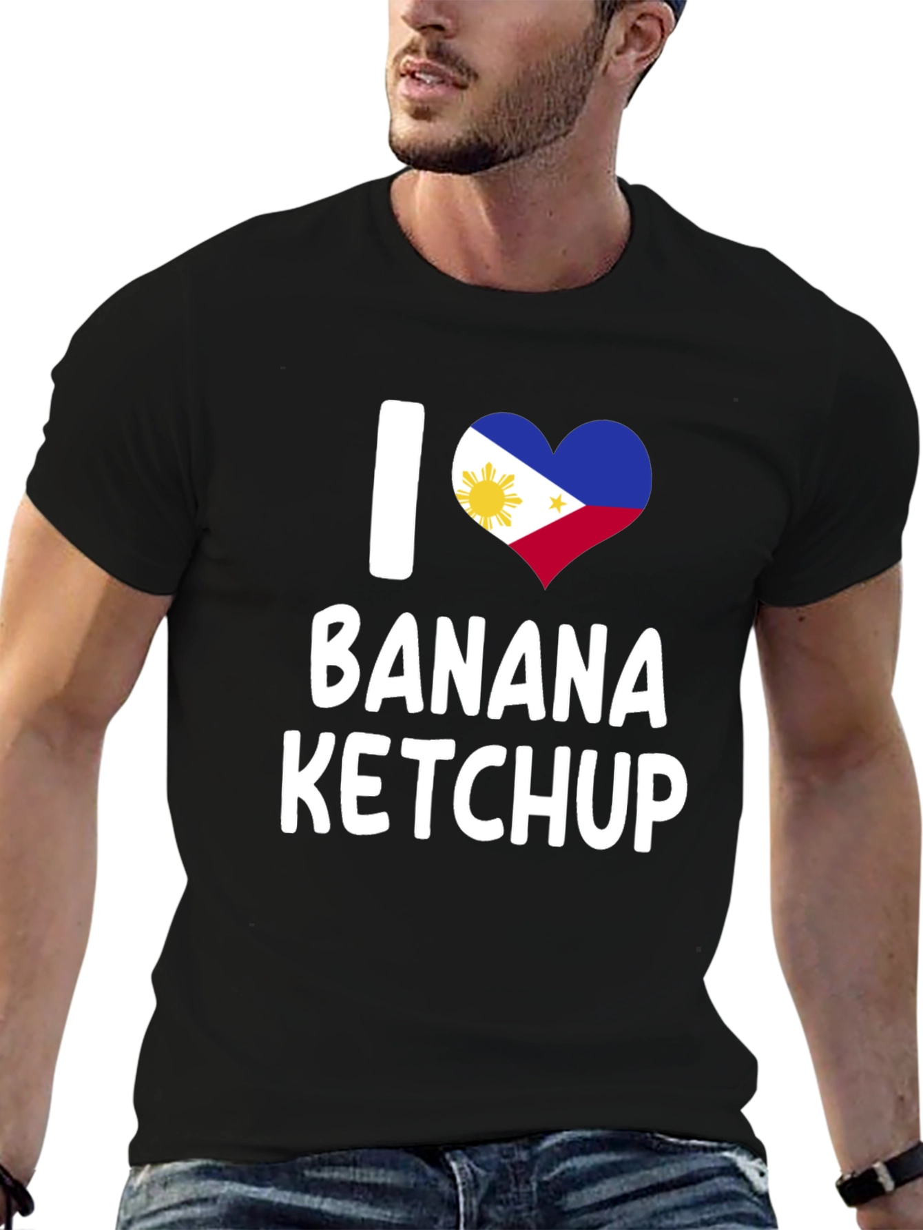 I Heart Banana Ketchup Tee - Novelty Graphic T-Shirt - 6
