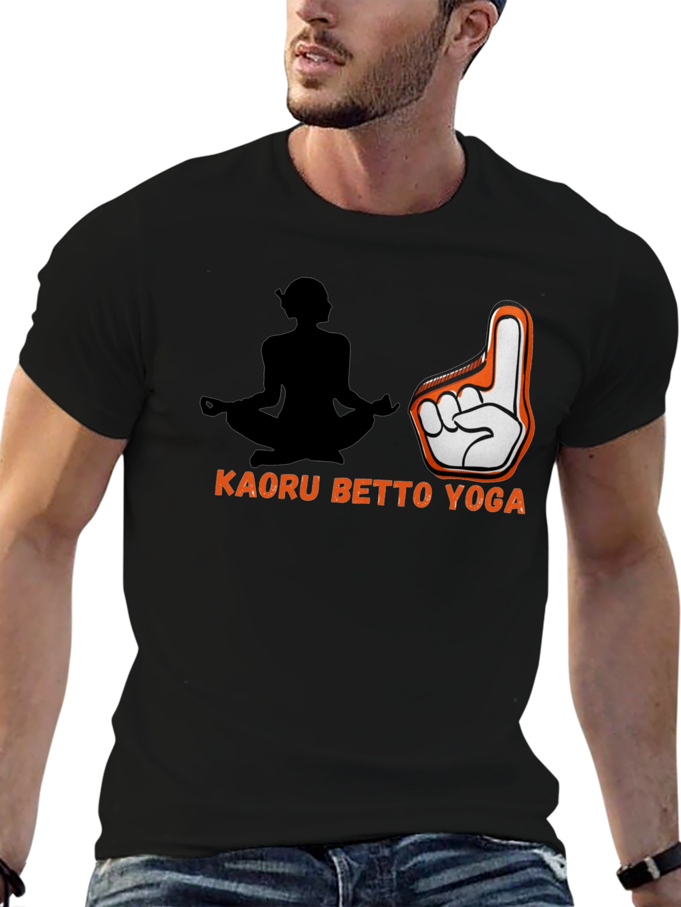 Black Kaoru Betto Yoga Black T-Shirt view 6