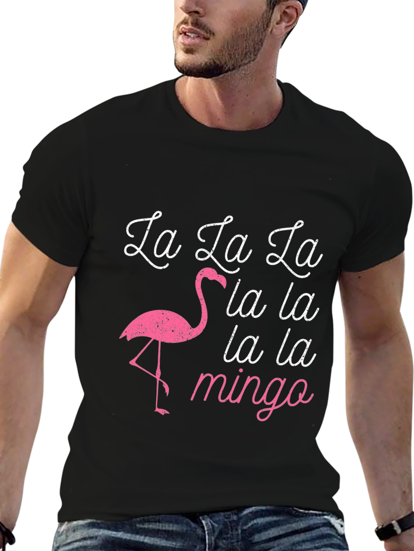 Black La La La Mingo Graphic T-Shirt view 6