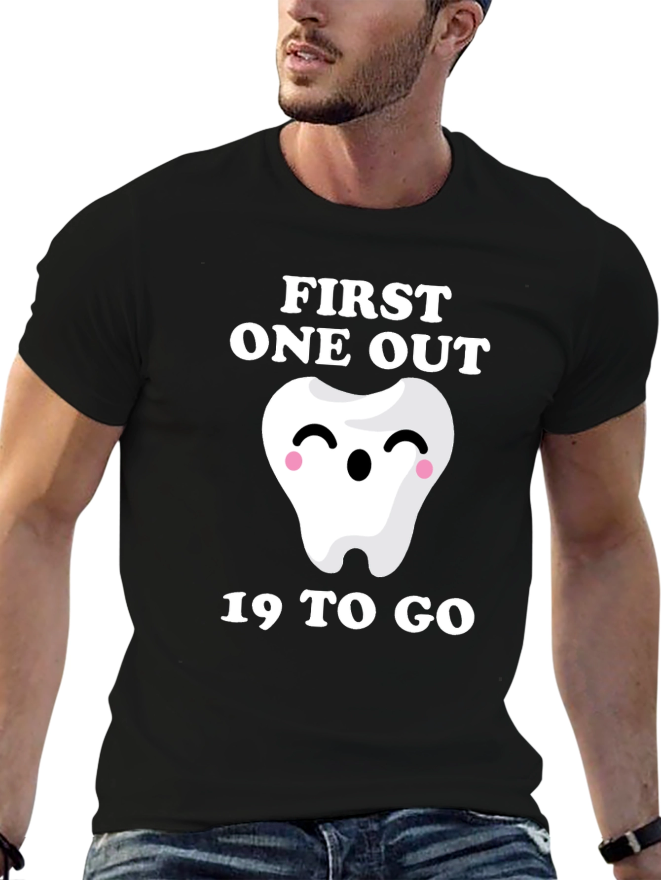 First Tooth Out Baby Teeth Graphic Tee - 6