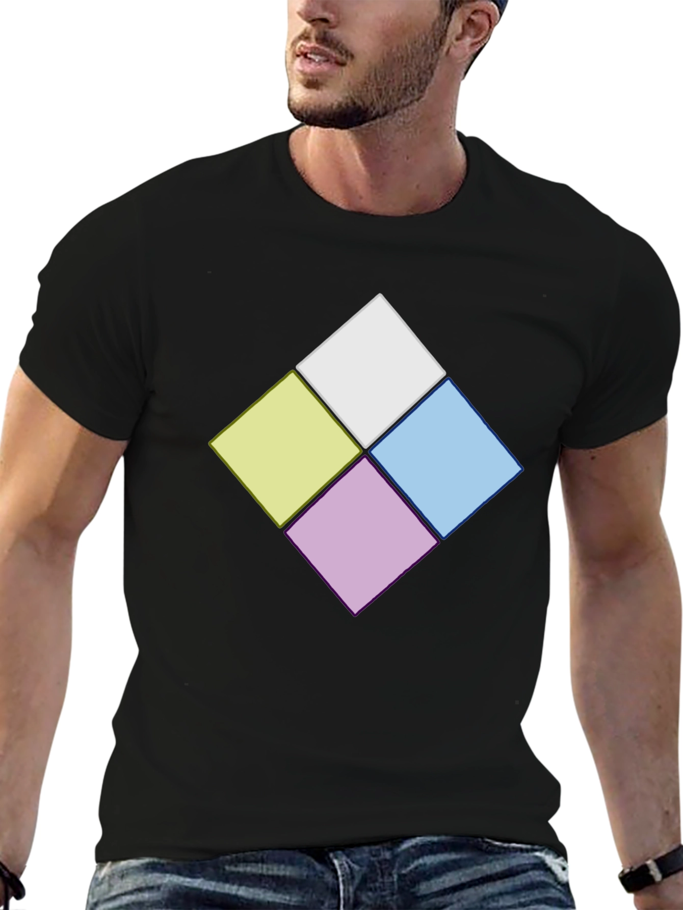 Black Diamond Authority Steven Universe Inspired T-Shirt view 6